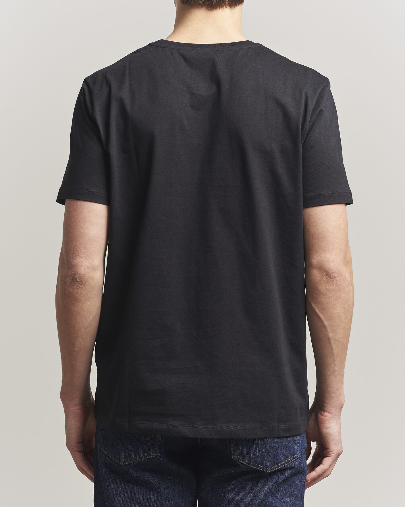Heren | T-shirts | Dondup | Logo Crew Neck T-Shirt Black
