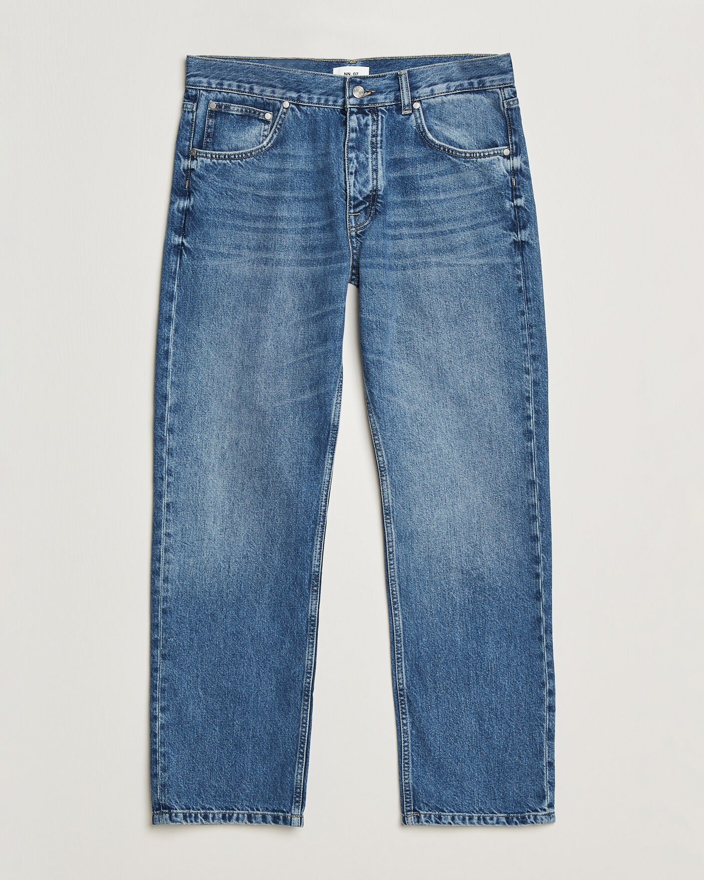 Heren | Broeken | NN07 | Sonny Regular Fit Jeans Blue Distressed