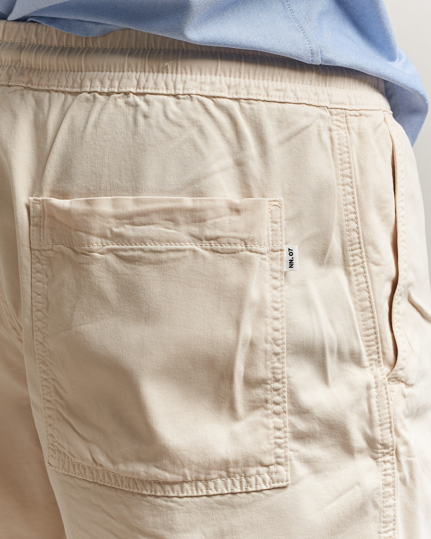 Homme | Shorts | NN07 | Gregor Drawstring Shorts Ivory