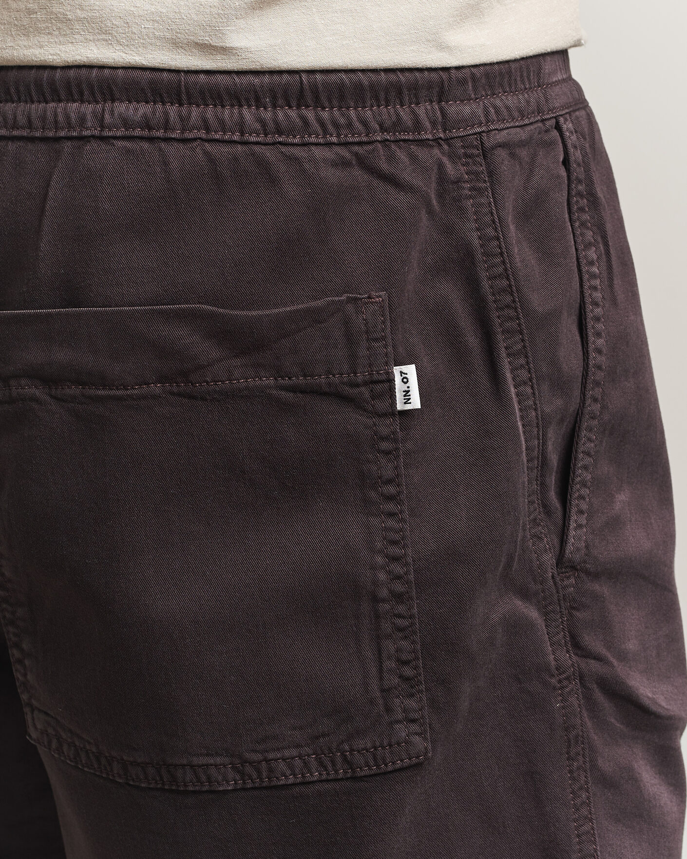 Heren | Korte broek | NN07 | Gregor Drawstring Shorts Deep Truffle
