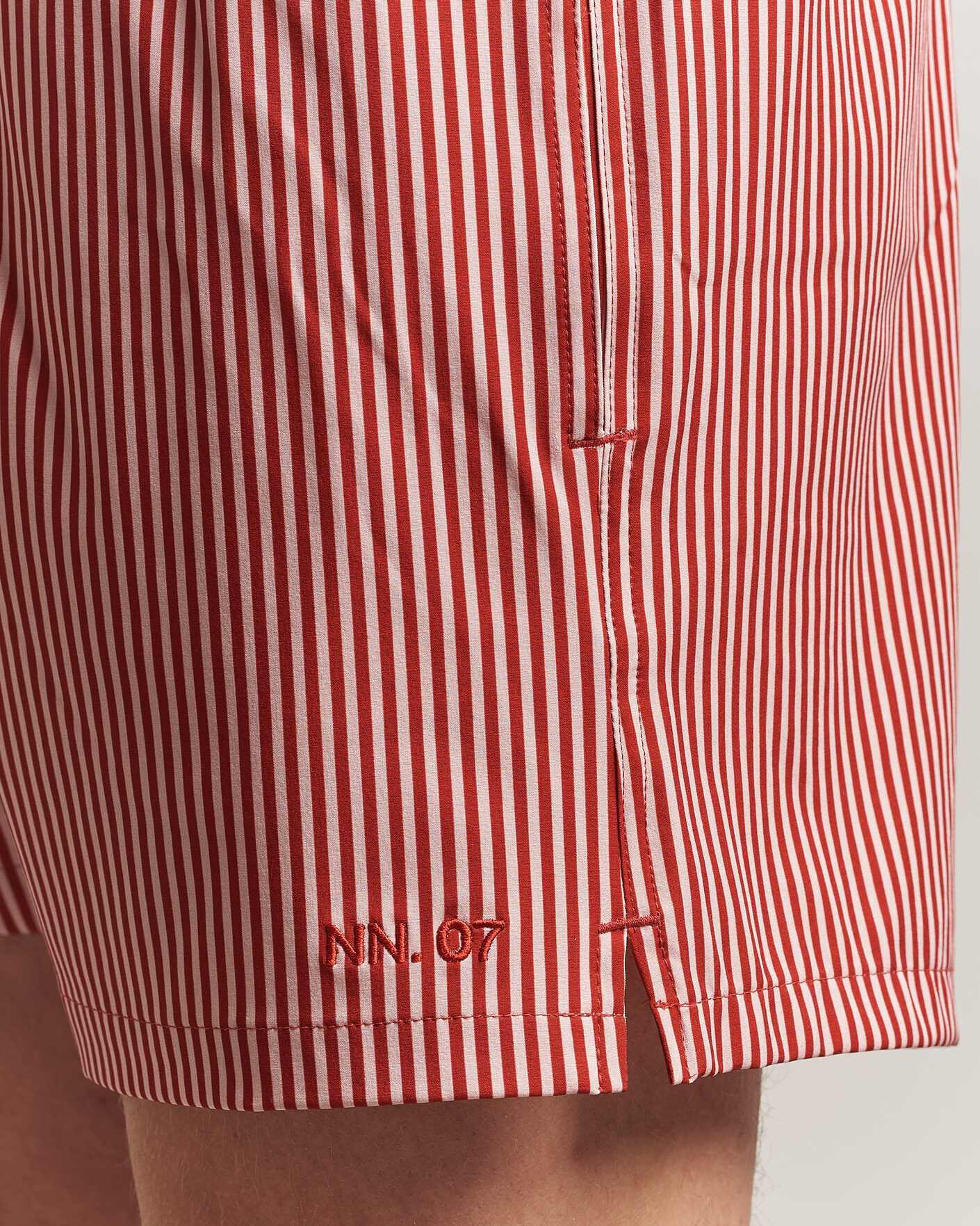 Heren | Zwembroek | NN07 | Holiday Swimshorts Red/White