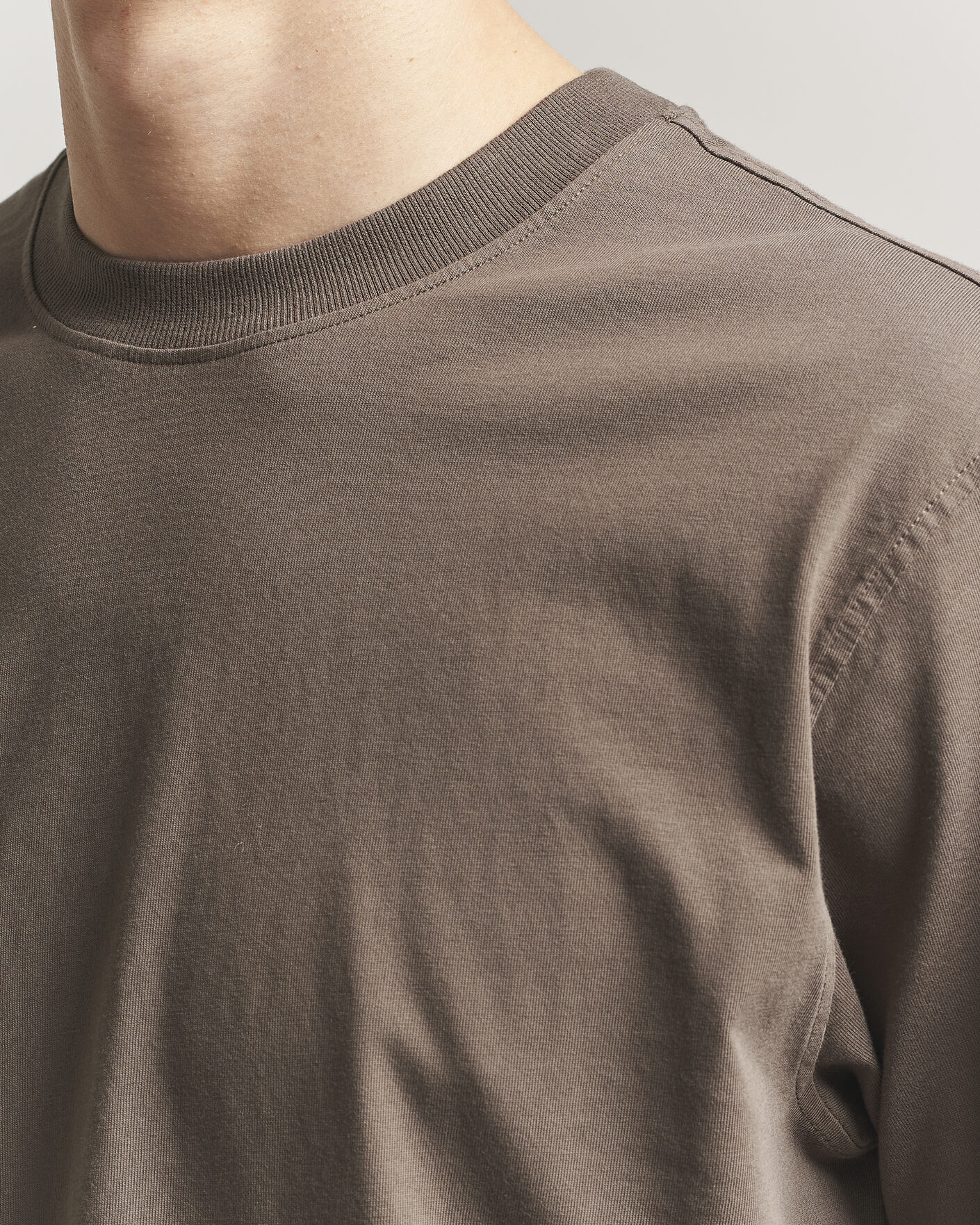 Heren | T-shirts | NN07 | Adam Pima Crew Neck T-Shirt Mable Husk