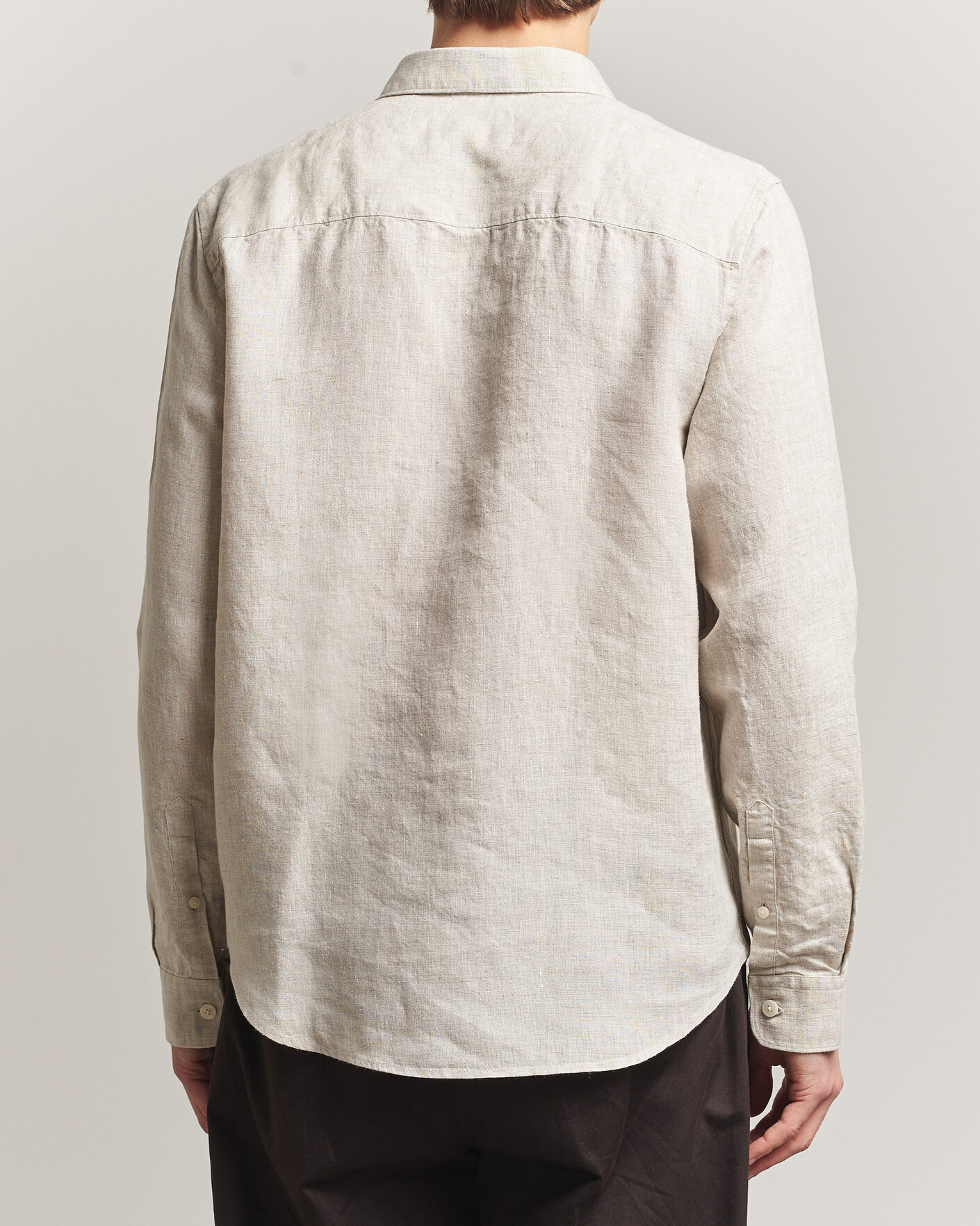 Homme | Chemises | NN07 | Enzo Linen Shirt Oat