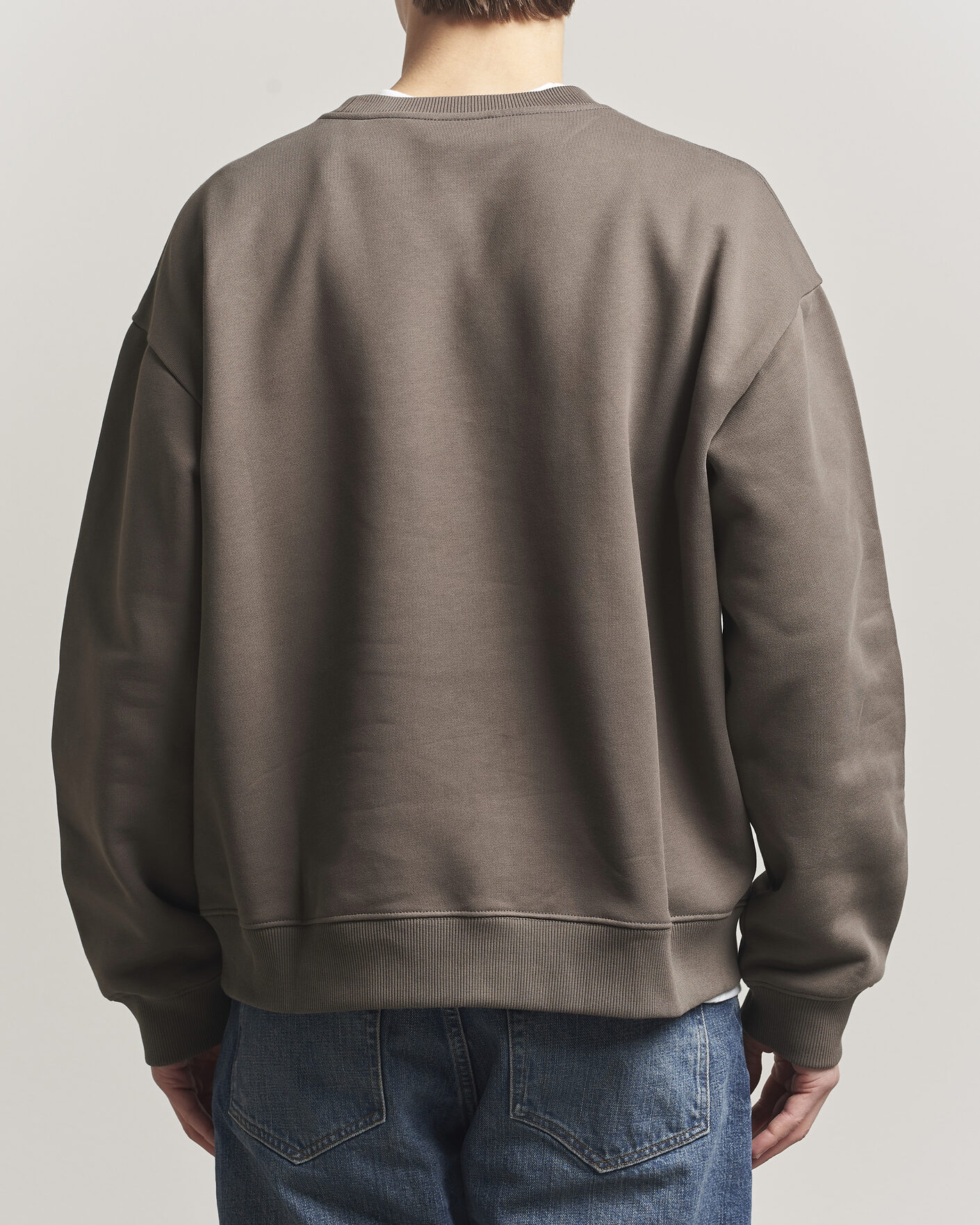 Heren | Truien | NN07 | David Crew Neck Sweatshirt Mable Husk
