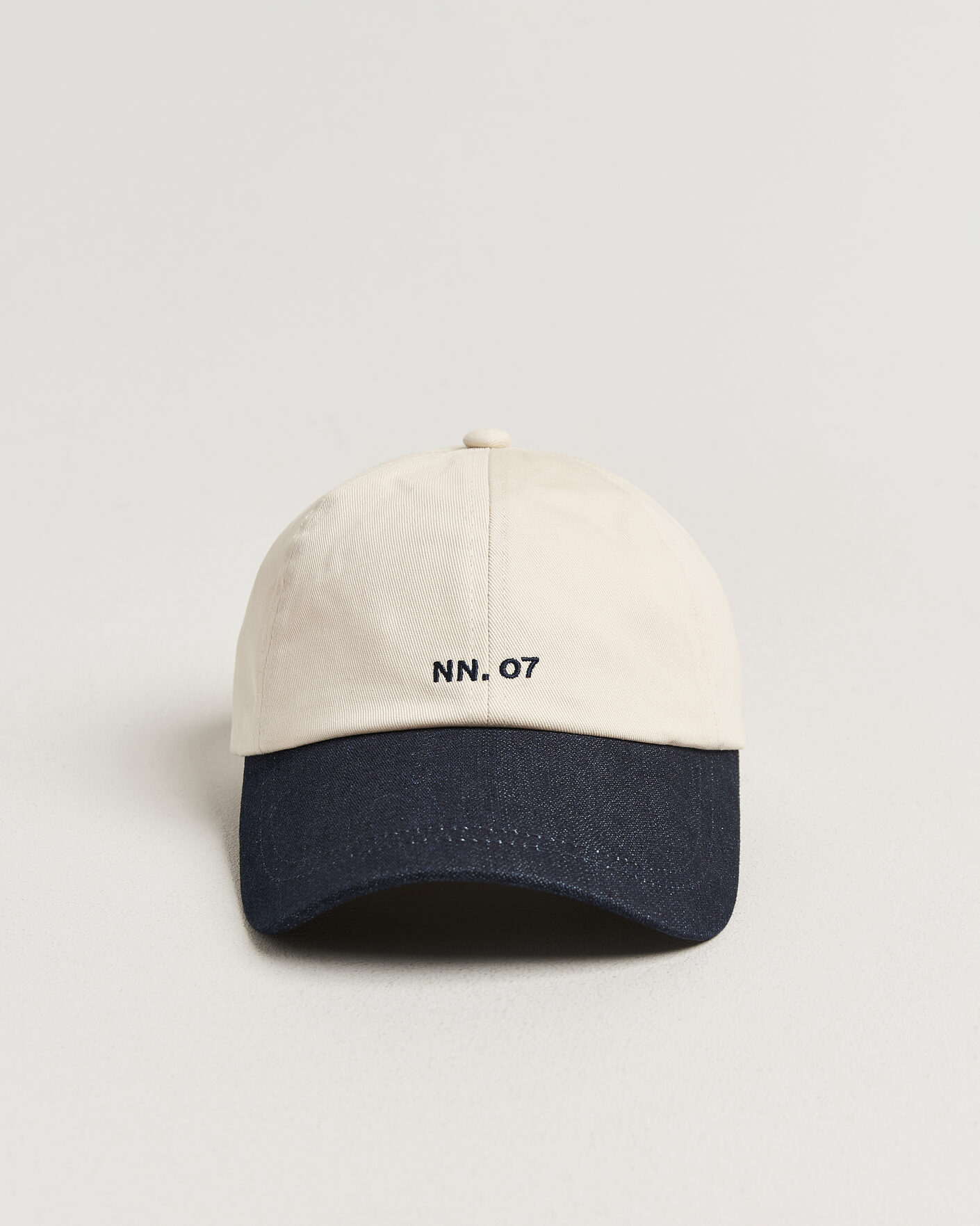 Homme | Bobs Et Casquettes | NN07 | Logo Cap Raw Indigo