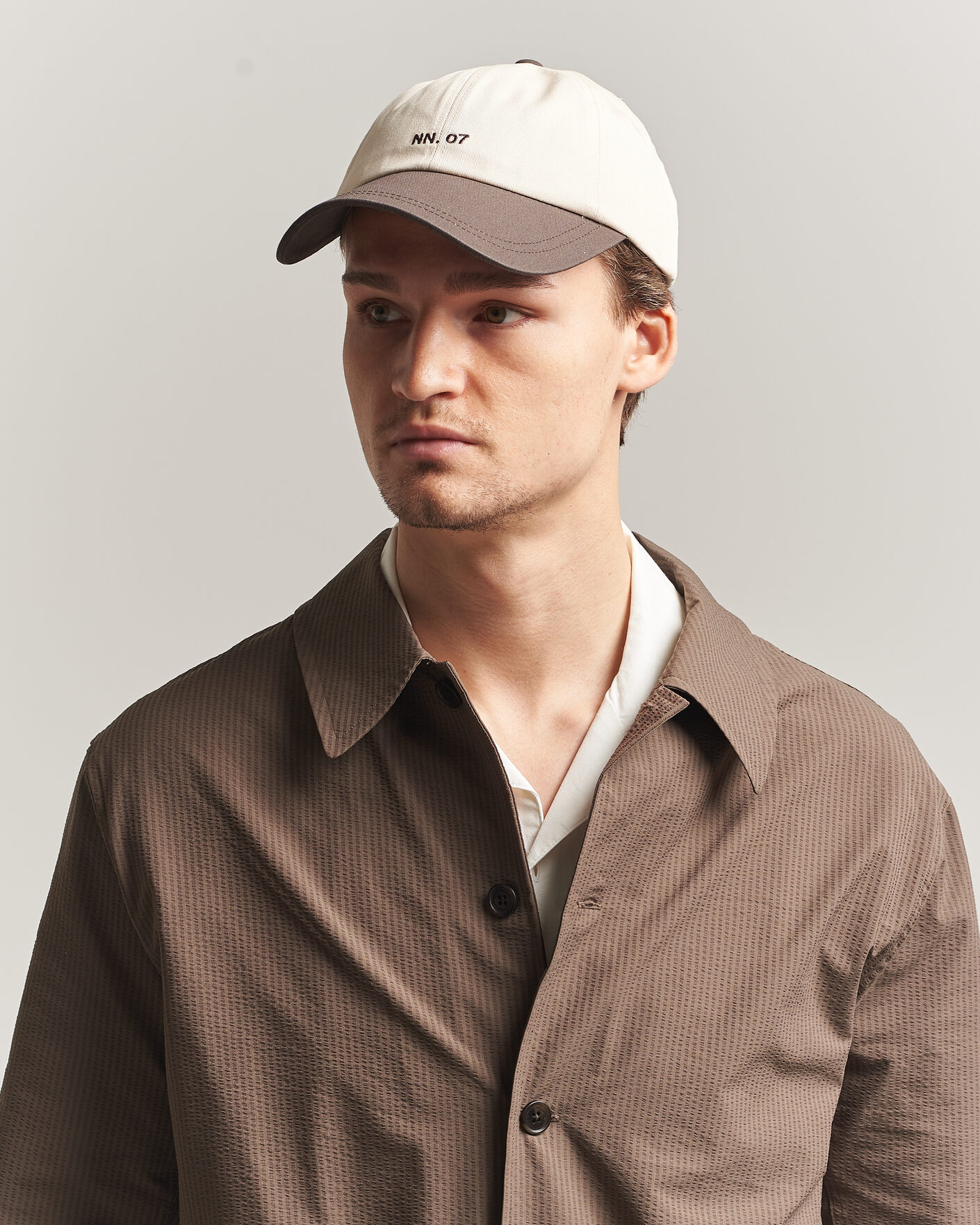 Heren | Hoeden en petten | NN07 | Logo Cap Demitasse Brown