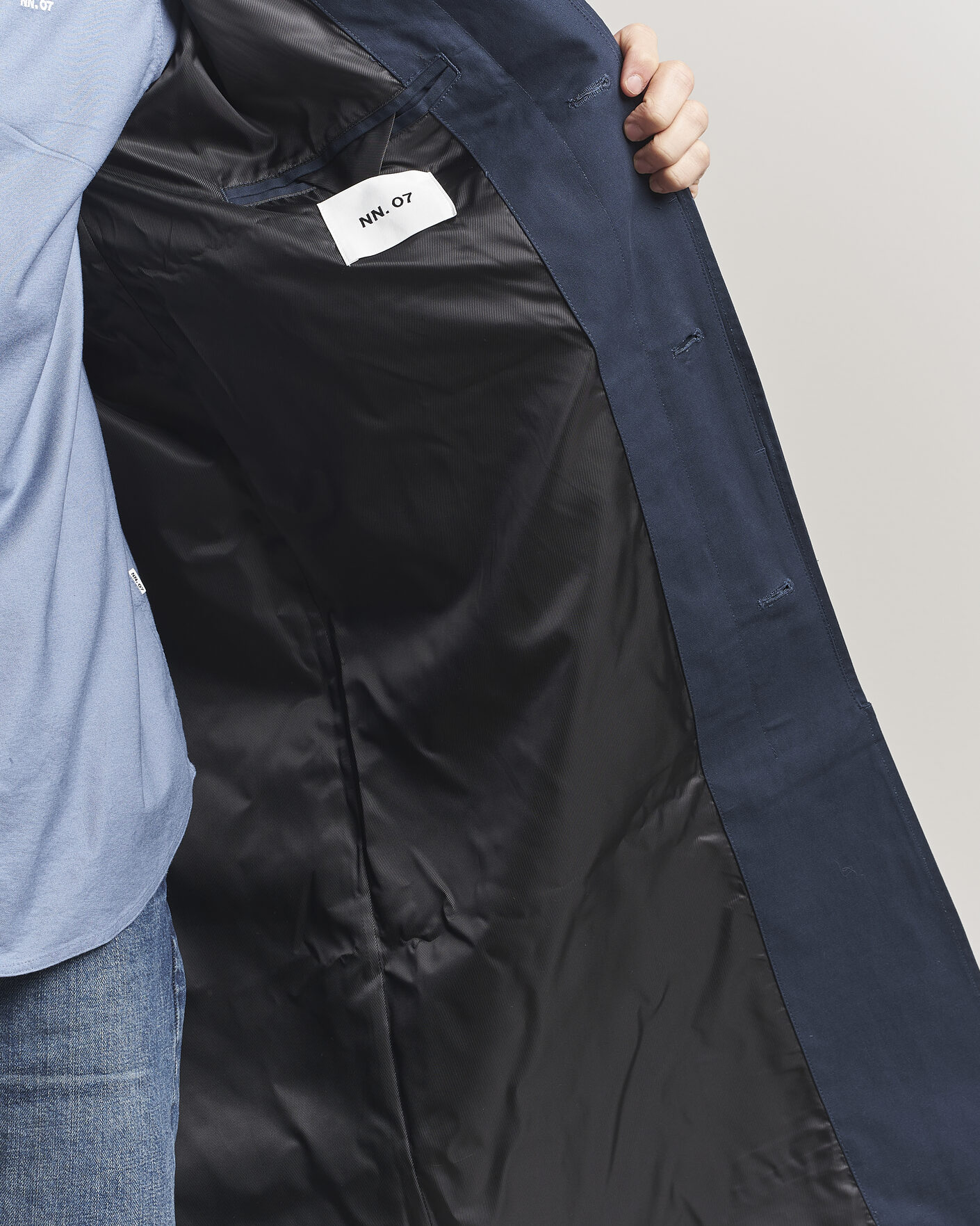 Heren | Jassen | NN07 | Gibson Coat Navy Blue