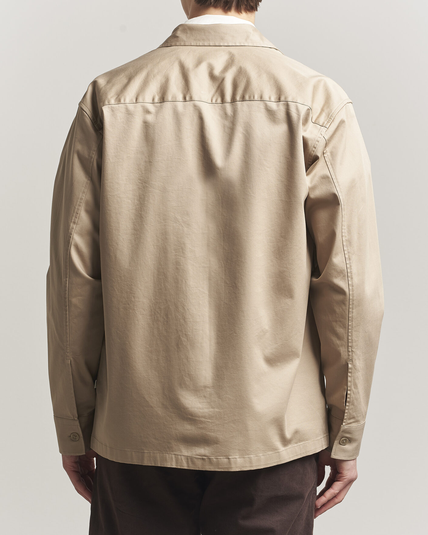 Heren | Overhemden | NN07 | Freddy Cotton Overshirt Desert Khaki