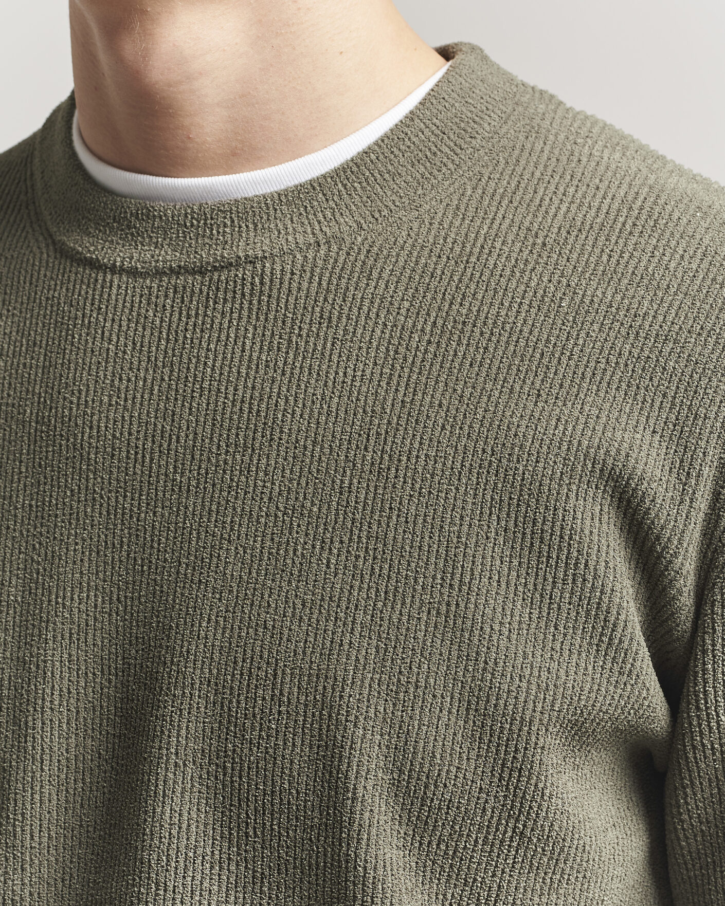 Homme | Pulls Et Tricots | NN07 | Danny Knitted Sweater Capers Green