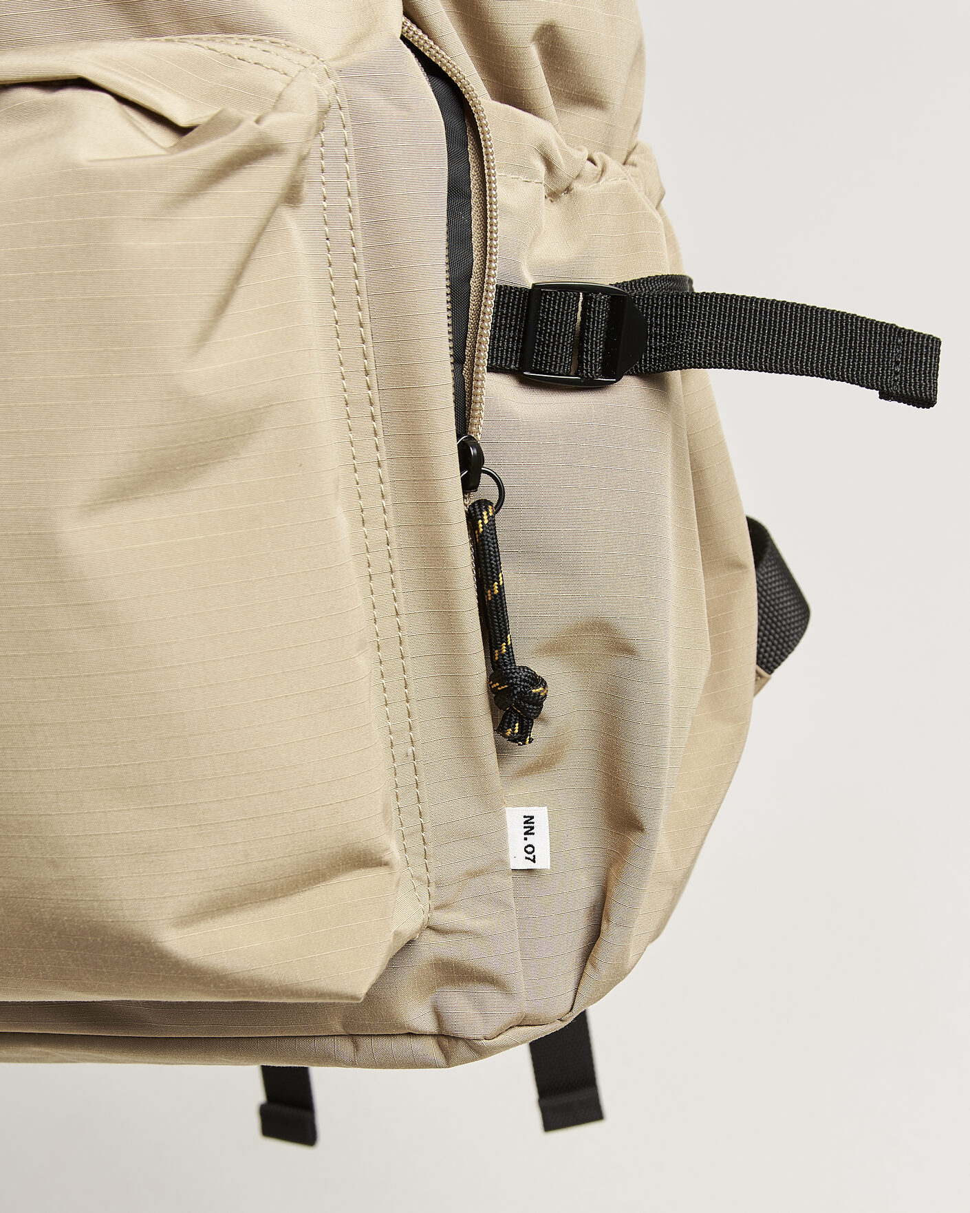 Homme | Sacs | NN07 | Nylon Ripstop Rolltop Backpack Desert Khaki