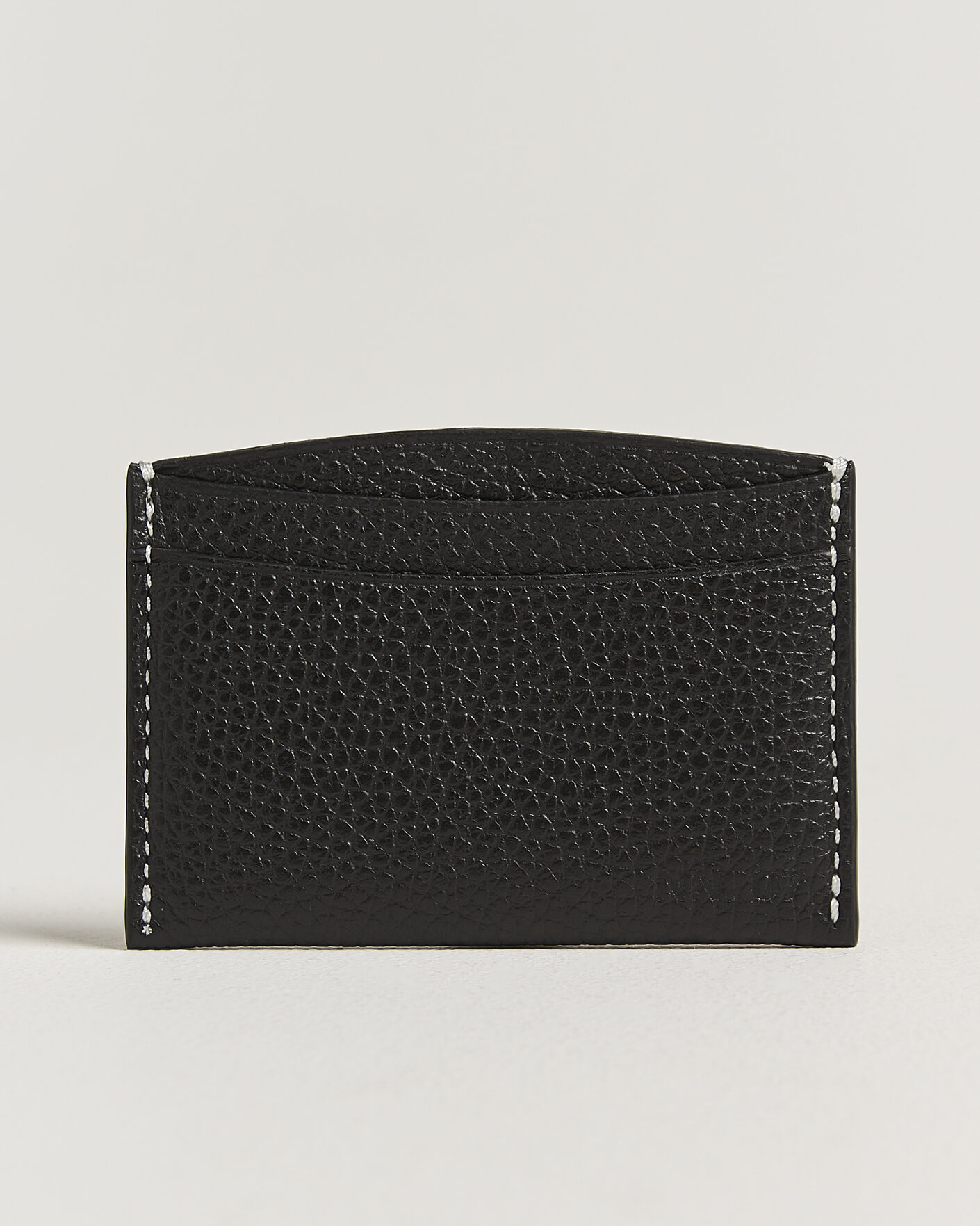 Heren | Portemonnees | NN07 | Grained Leather Card Holder Black