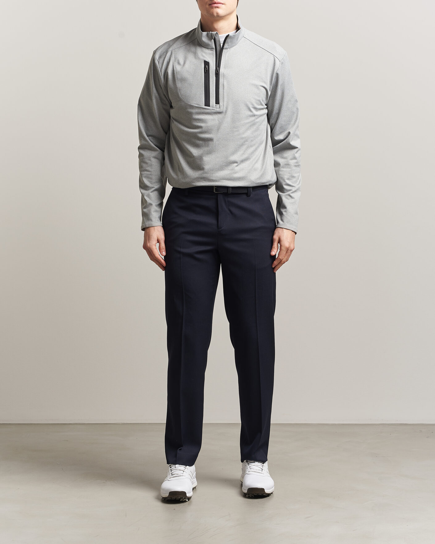 Heren | Truien | RLX Ralph Lauren | Luxury Jersey Half Zip Andover Heather