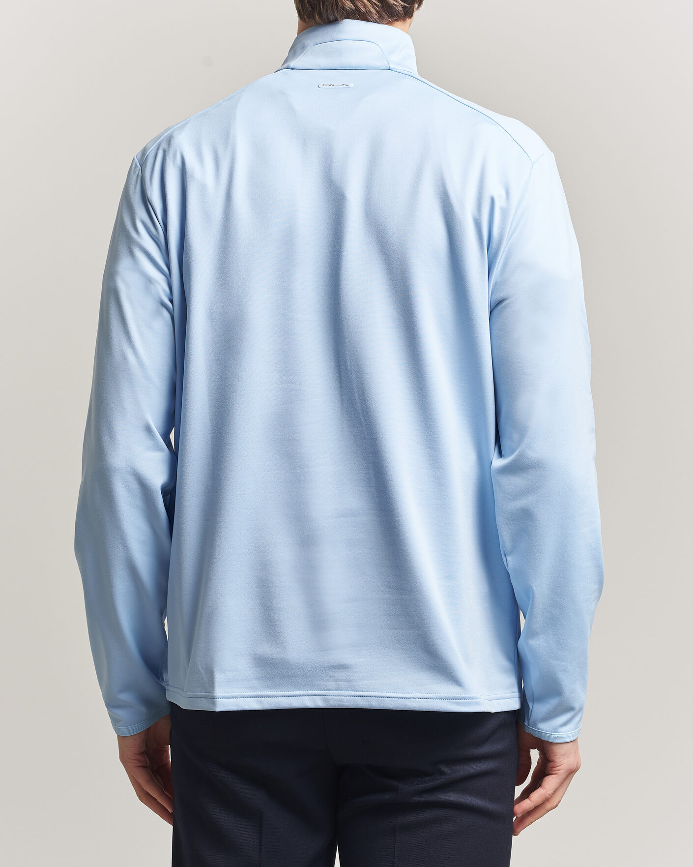 Homme | Pulls Et Tricots | RLX Ralph Lauren | Luxury Jersey Half Zip Office Blue