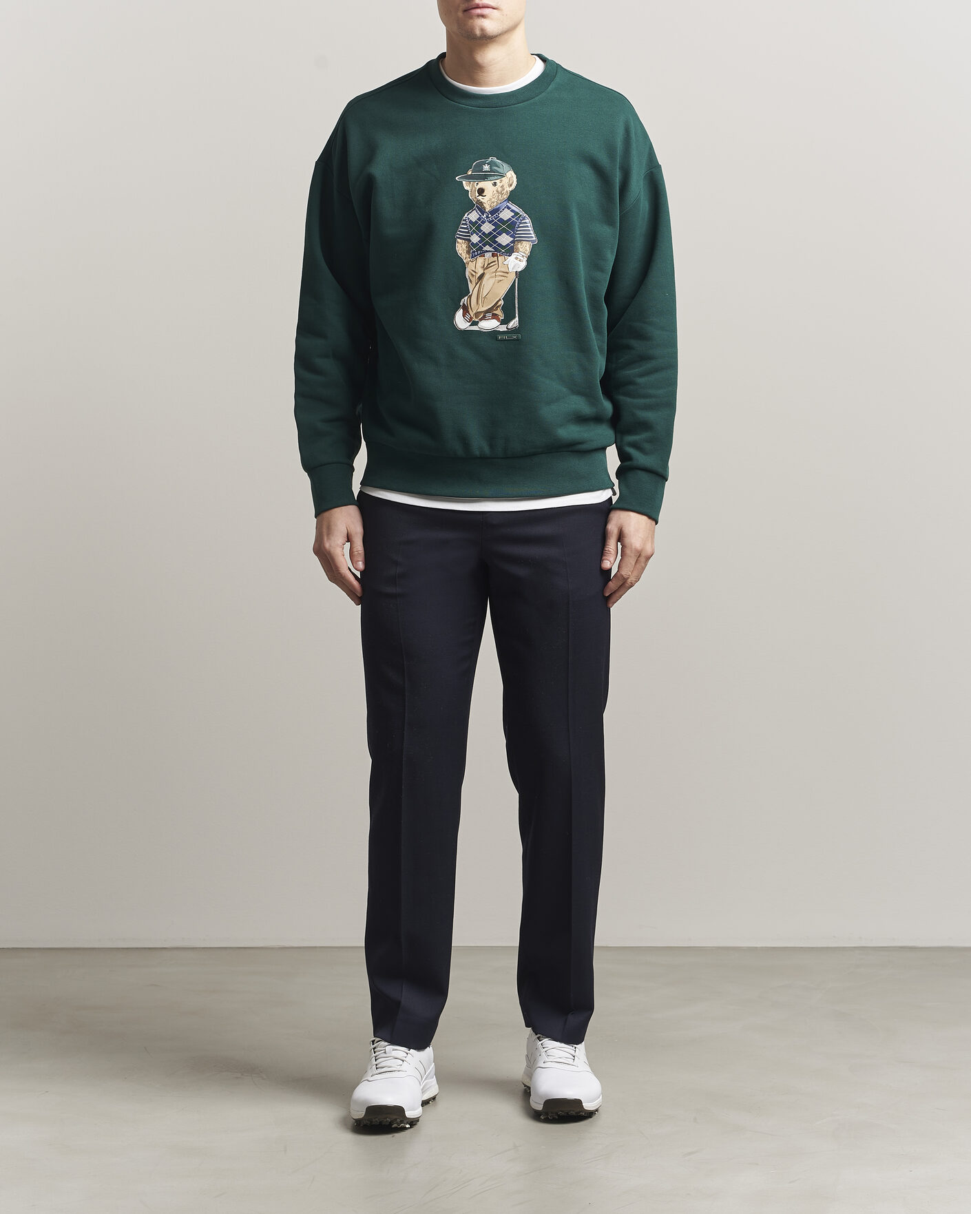 Homme | Pulls Et Tricots | RLX Ralph Lauren | Loopback Terry Bear Sweatshirt Moss Agate