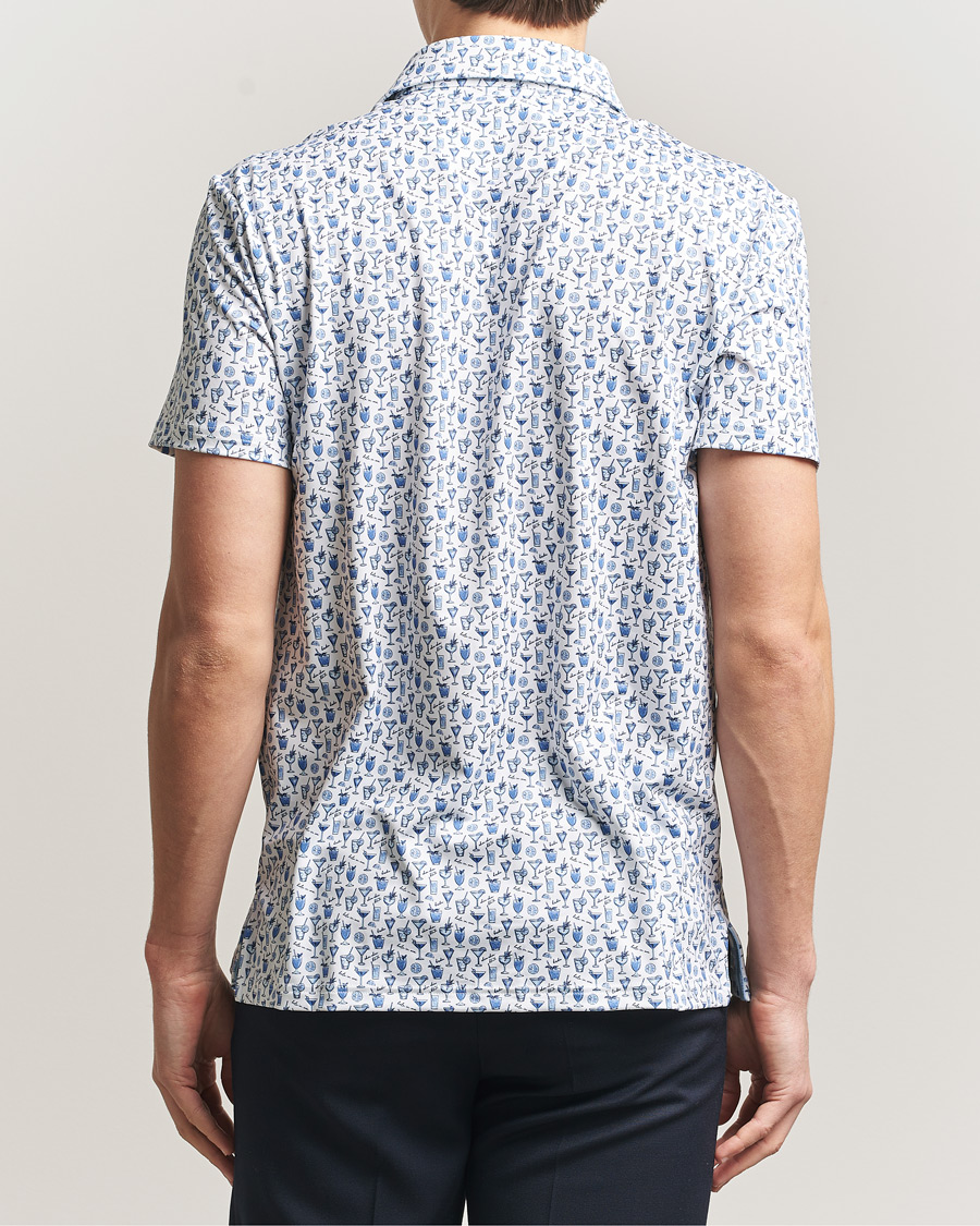 Heren | Polo's | RLX Ralph Lauren | Airflow Polo Printed Ceramic White Chin