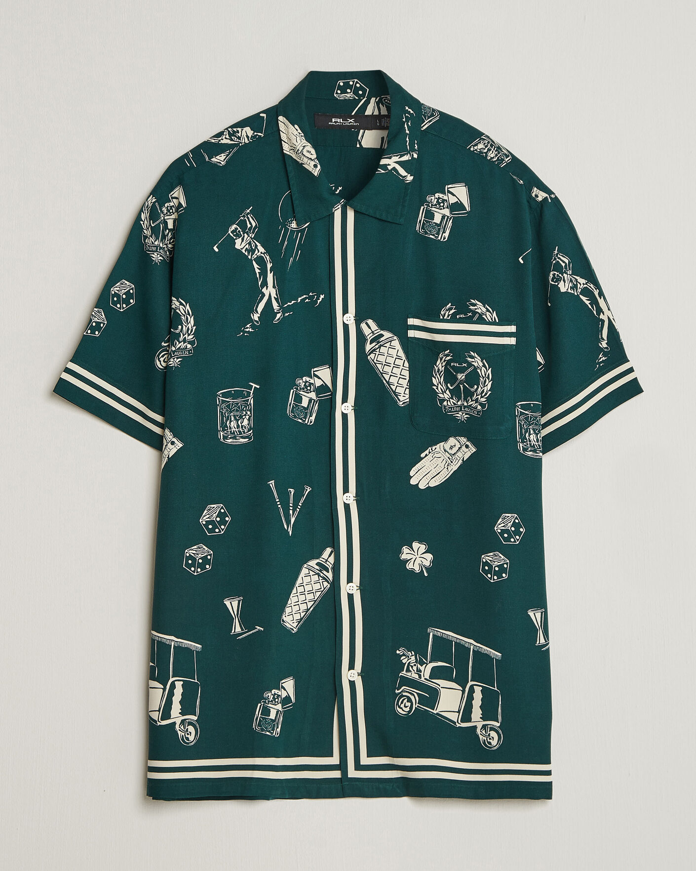 Heren | Overhemden | RLX Ralph Lauren | Short Sleeve Golf Shirt Par-Tee on the Greens