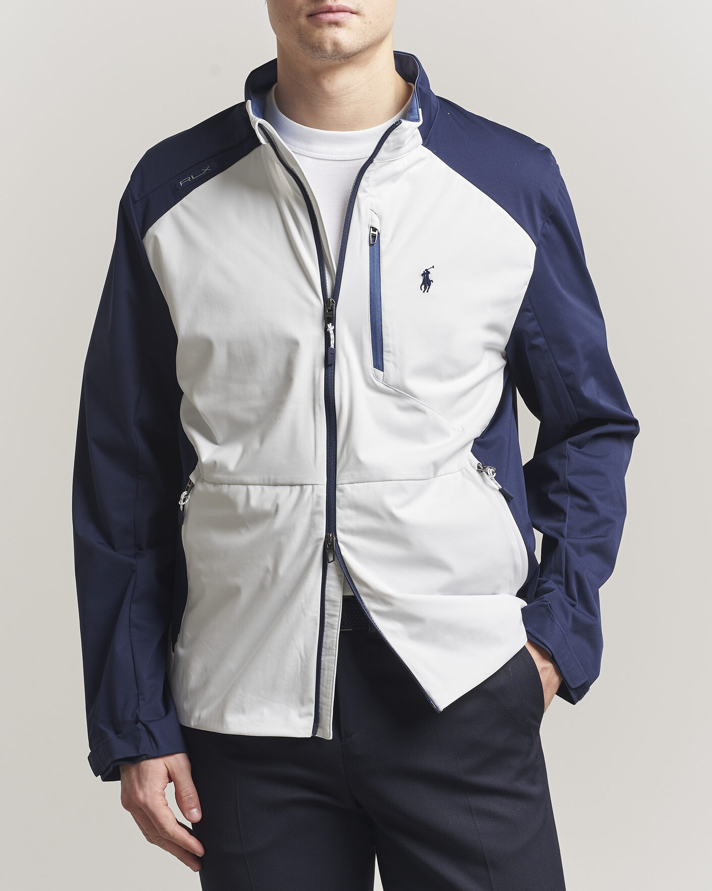 Heren | Jassen | RLX Ralph Lauren | Lightweight Jacket Ceramic White/Refined Navy