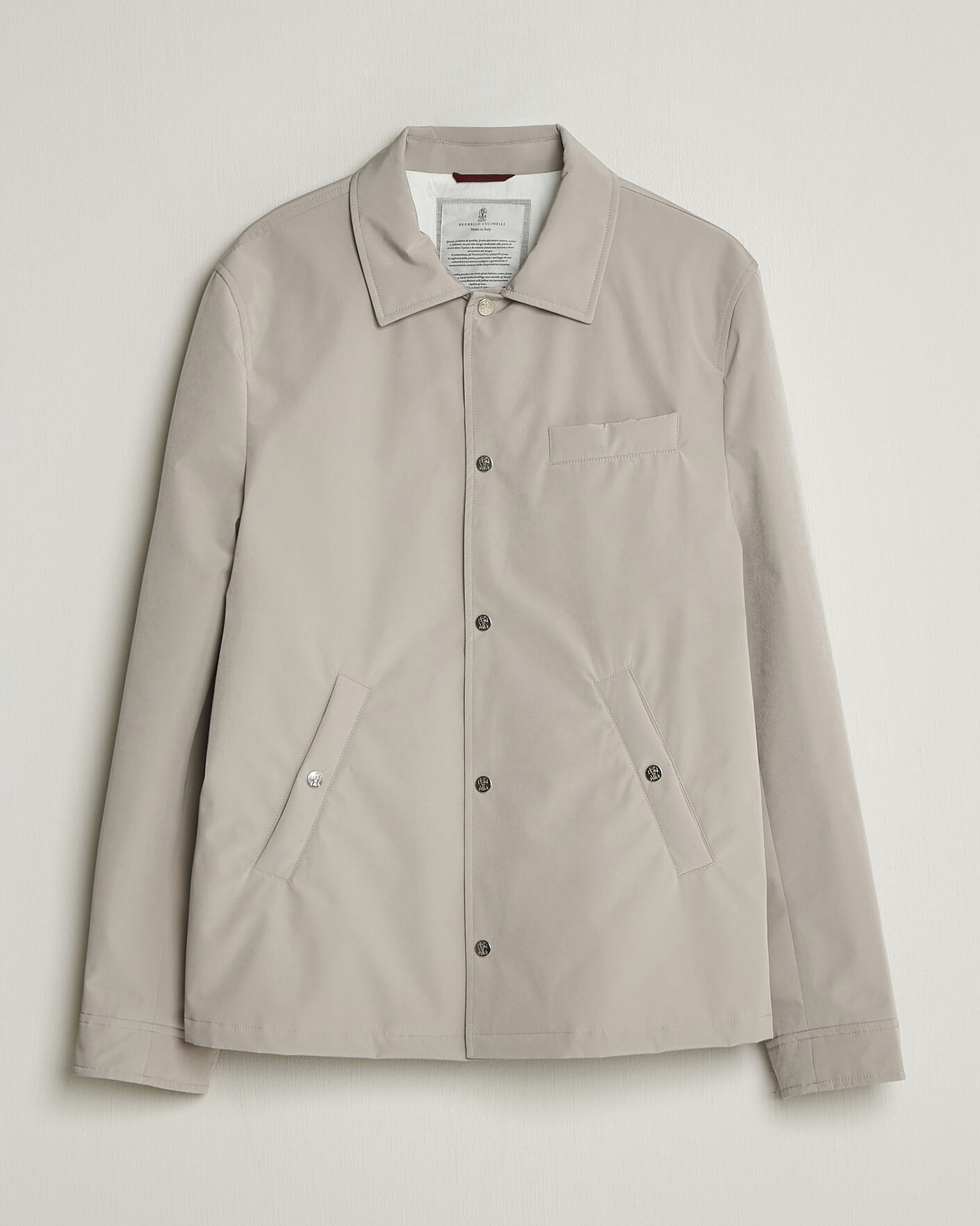 Homme | Manteaux Et Vestes | Brunello Cucinelli | Nylon Padded Jacket Beige