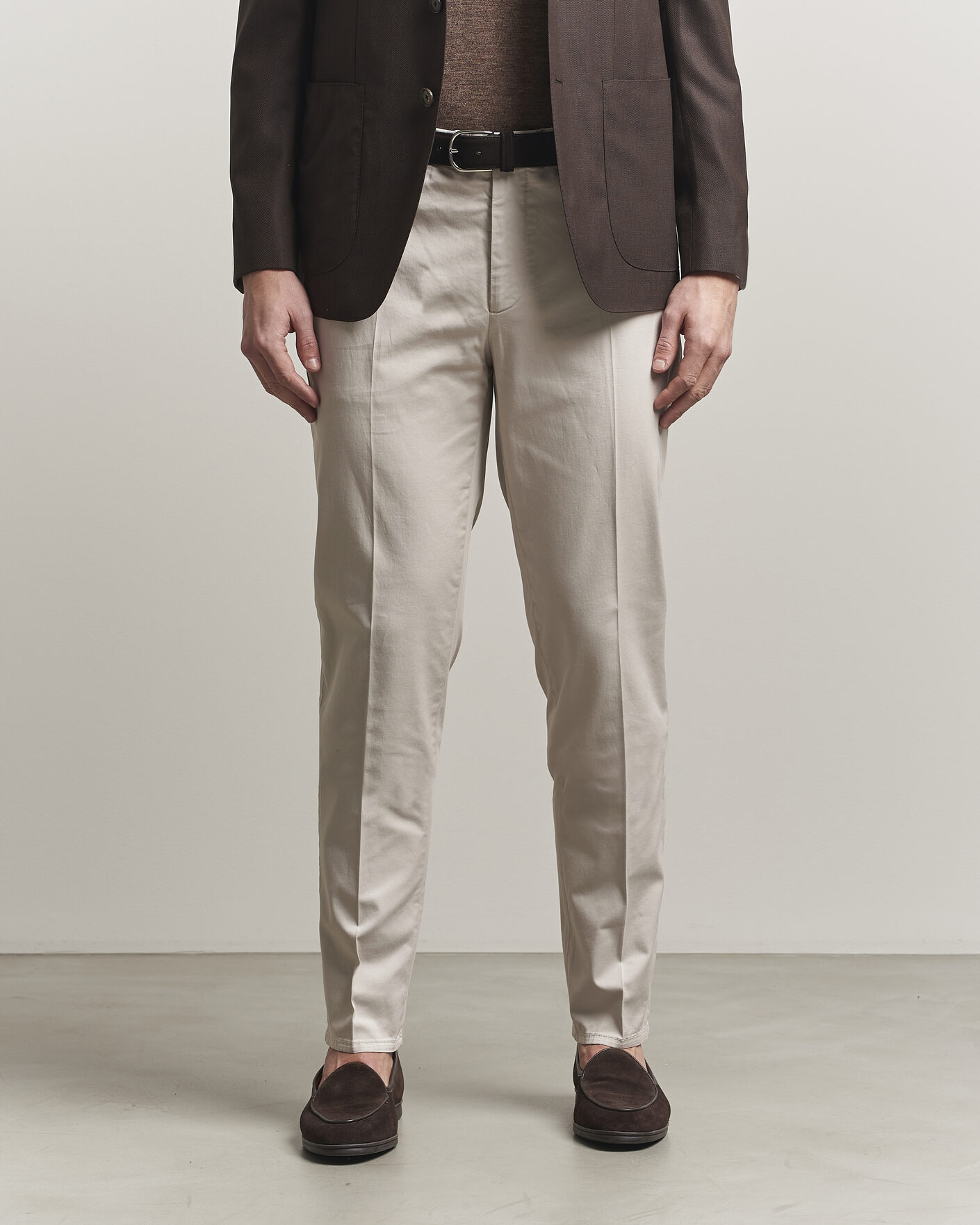 Homme | Pantalons | Brunello Cucinelli | Slim Fit Chinos Light Beige