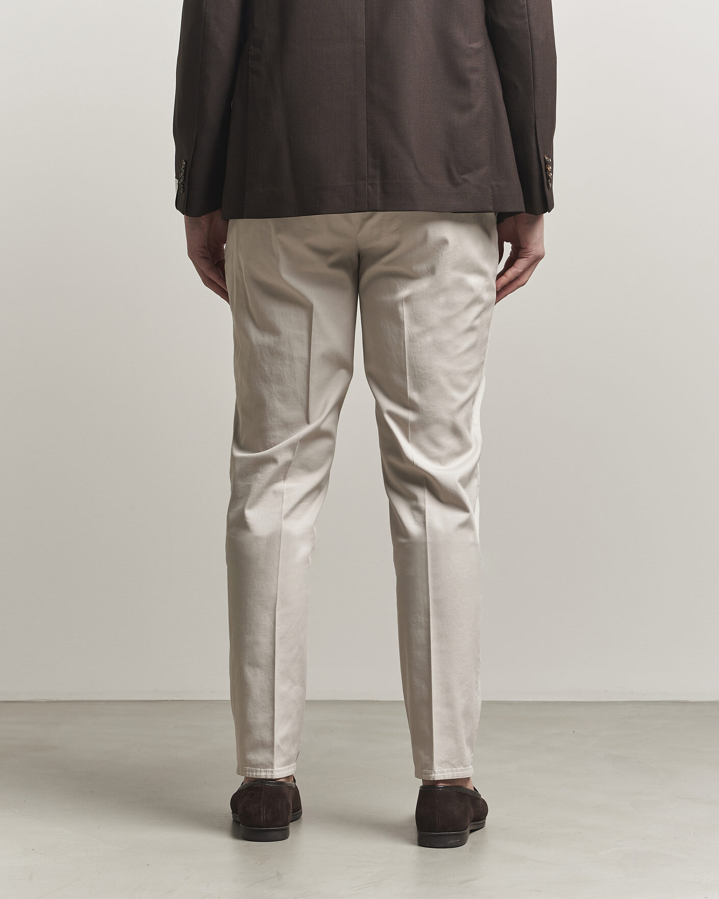 Heren | Broeken | Brunello Cucinelli | Slim Fit Chinos Light Beige