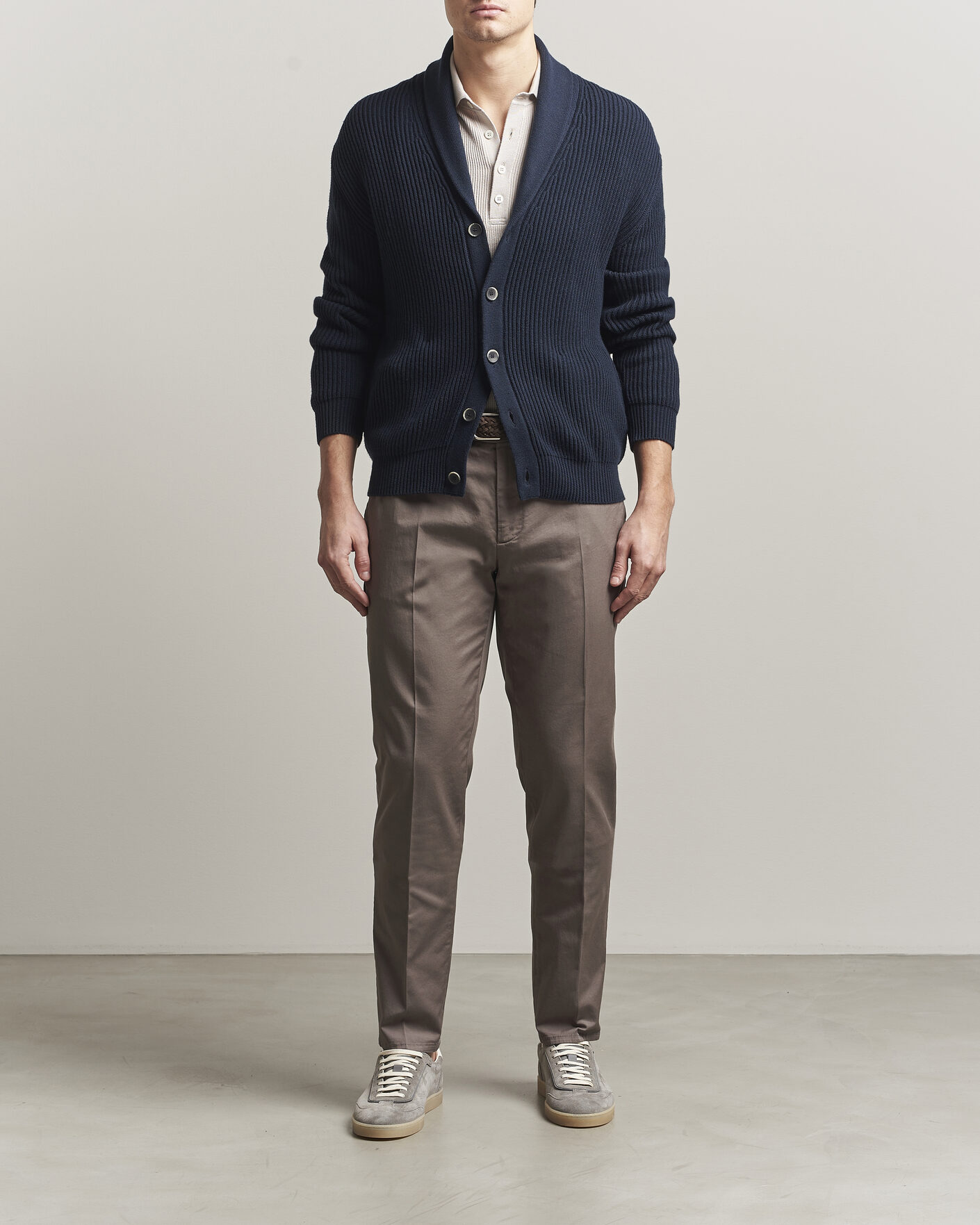 Heren | Broeken | Brunello Cucinelli | Slim Fit Chinos Brown