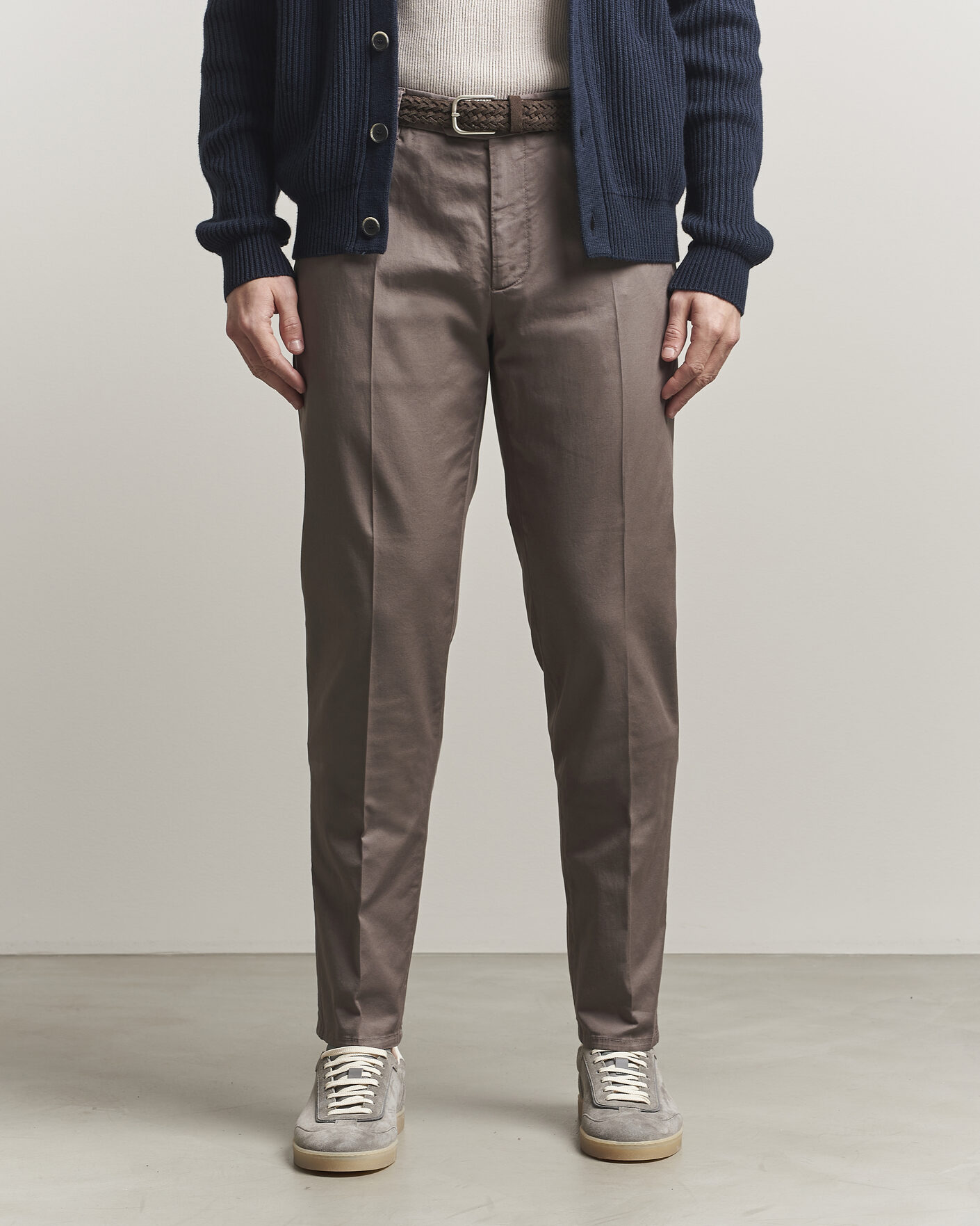 Heren | Broeken | Brunello Cucinelli | Slim Fit Chinos Brown