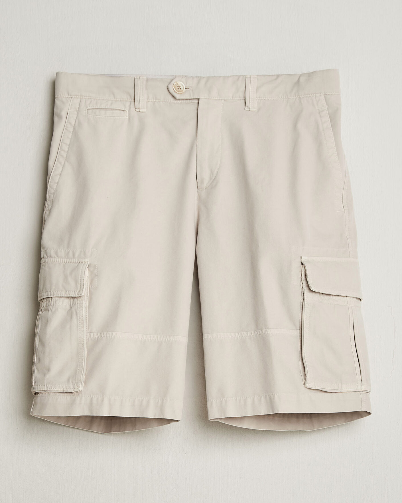Homme | Shorts | Brunello Cucinelli | Cotton Cargo Shorts Light Beige