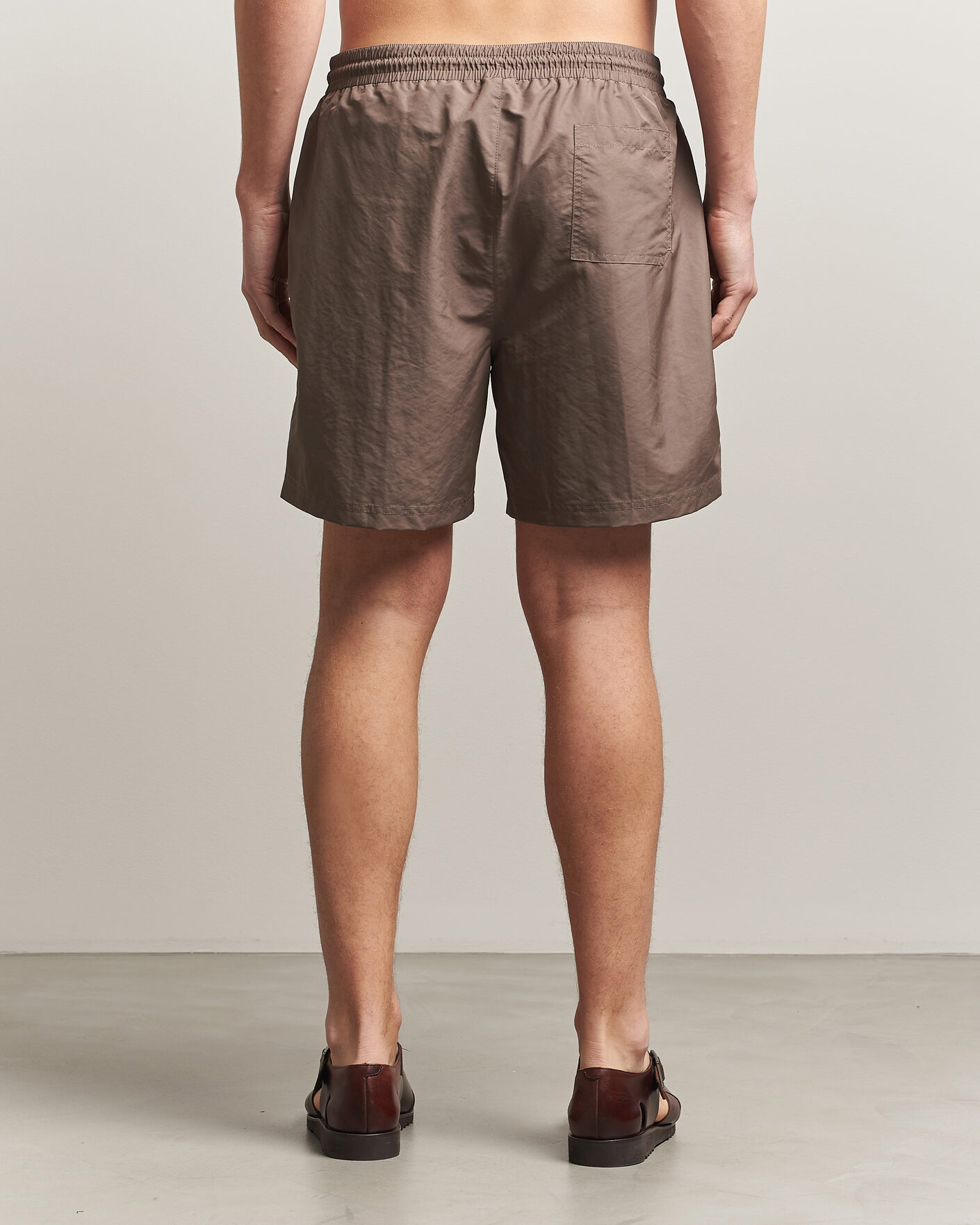 Heren | Zwembroek | Brunello Cucinelli | Nylon Swim Trunks Brown