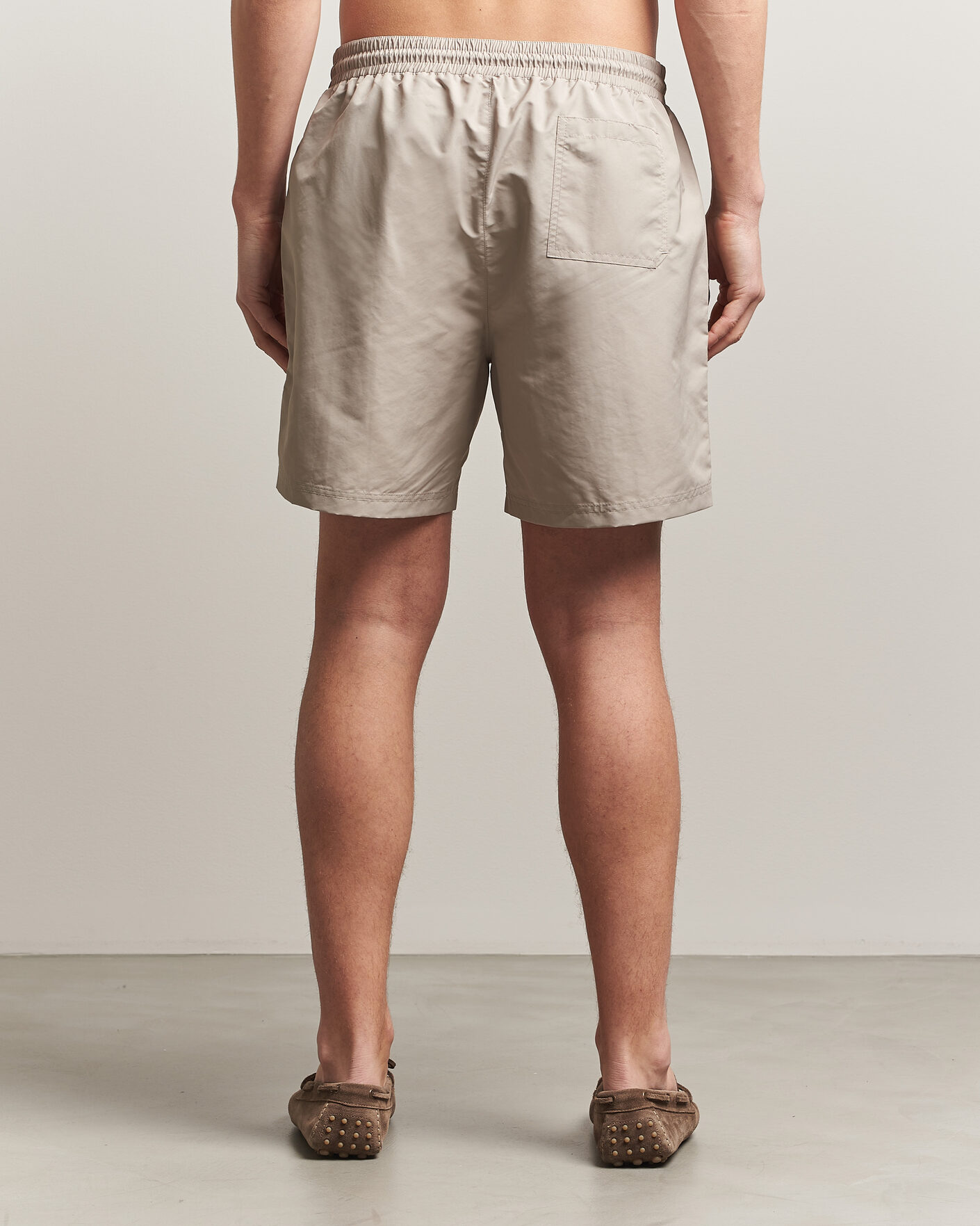 Heren | Zwembroek | Brunello Cucinelli | Nylon Swim Trunks Beige