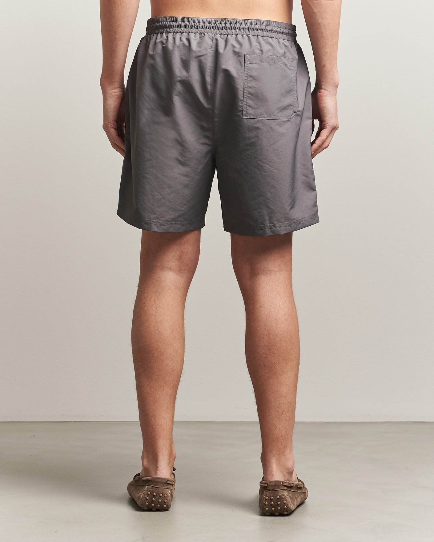 Heren | Zwembroek | Brunello Cucinelli | Nylon Swim Trunks Grey