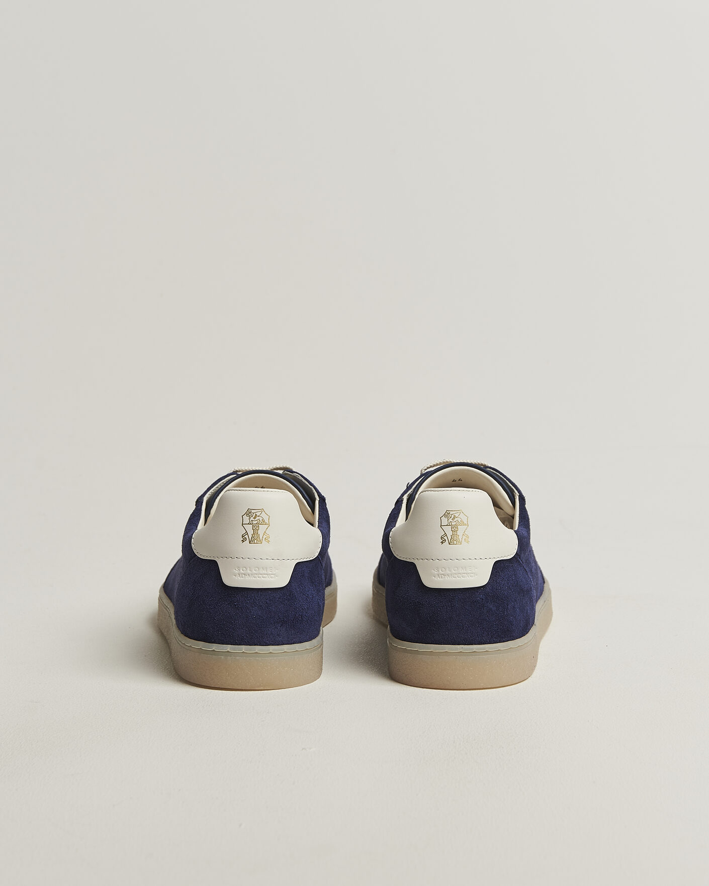 Heren | Sneakers | Brunello Cucinelli | Low Top Sneakers Navy Suede