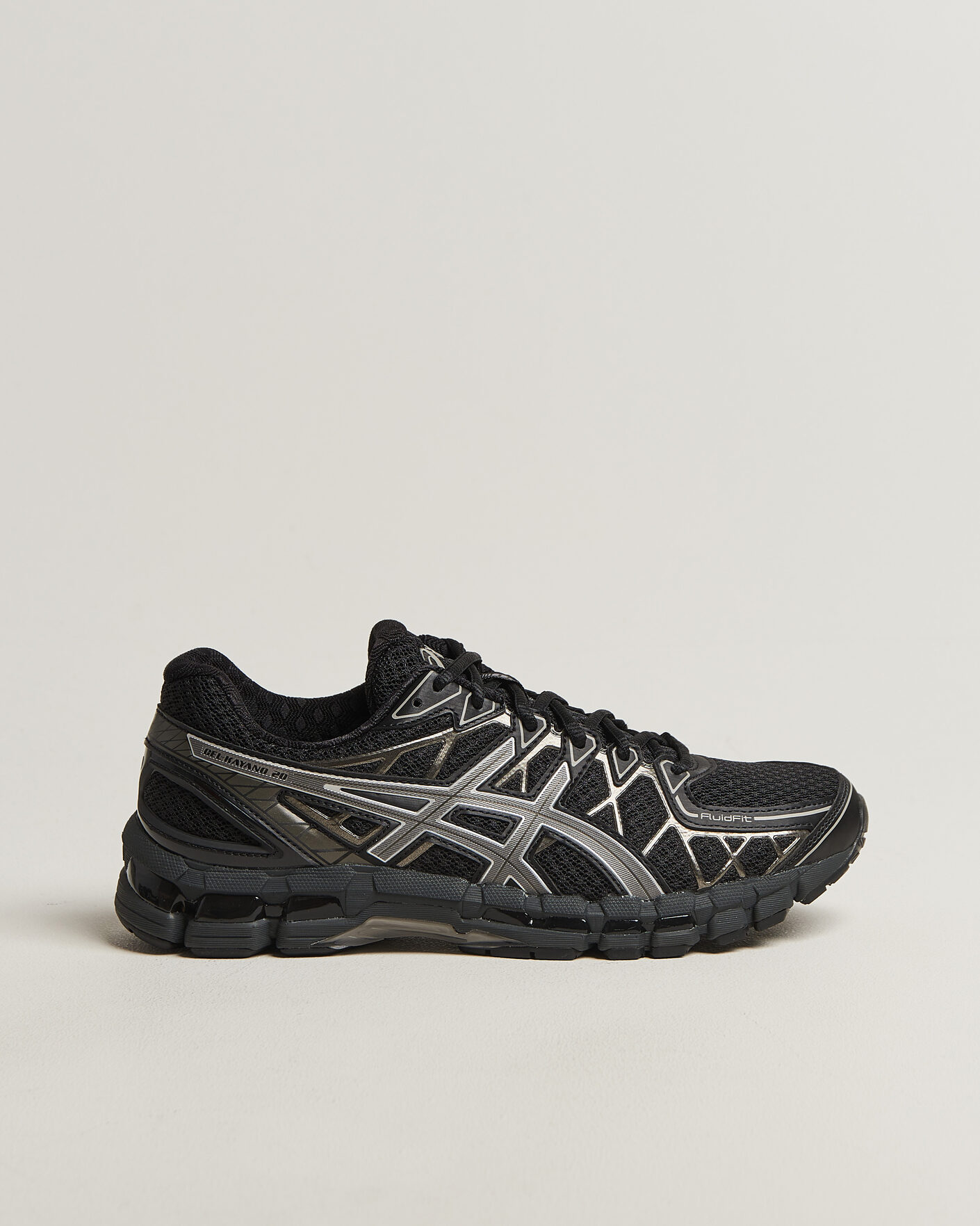 Heren | Sneakers | Asics | Gel-Kayano 20 Black/Clay Grey