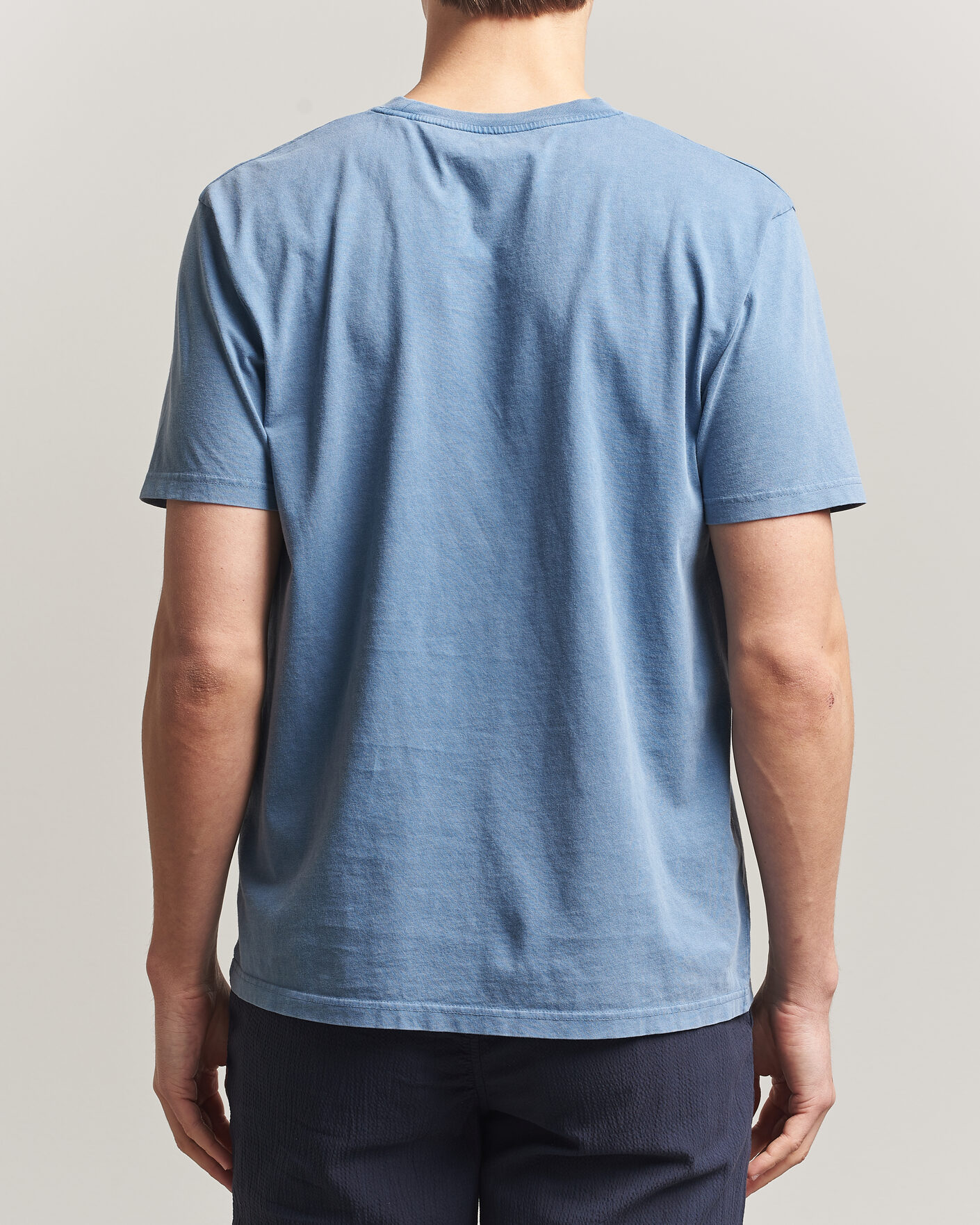 Heren | T-shirts | Colorful Standard | Classic Organic T-Shirt Faded Indigo