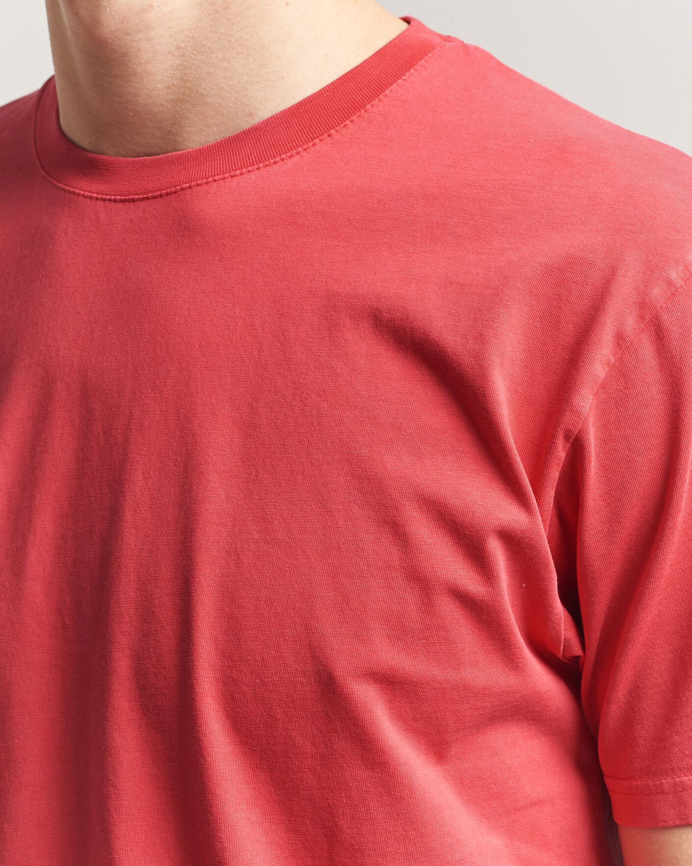 Homme | T-shirts | Colorful Standard | Classic Organic T-Shirt Faded Red