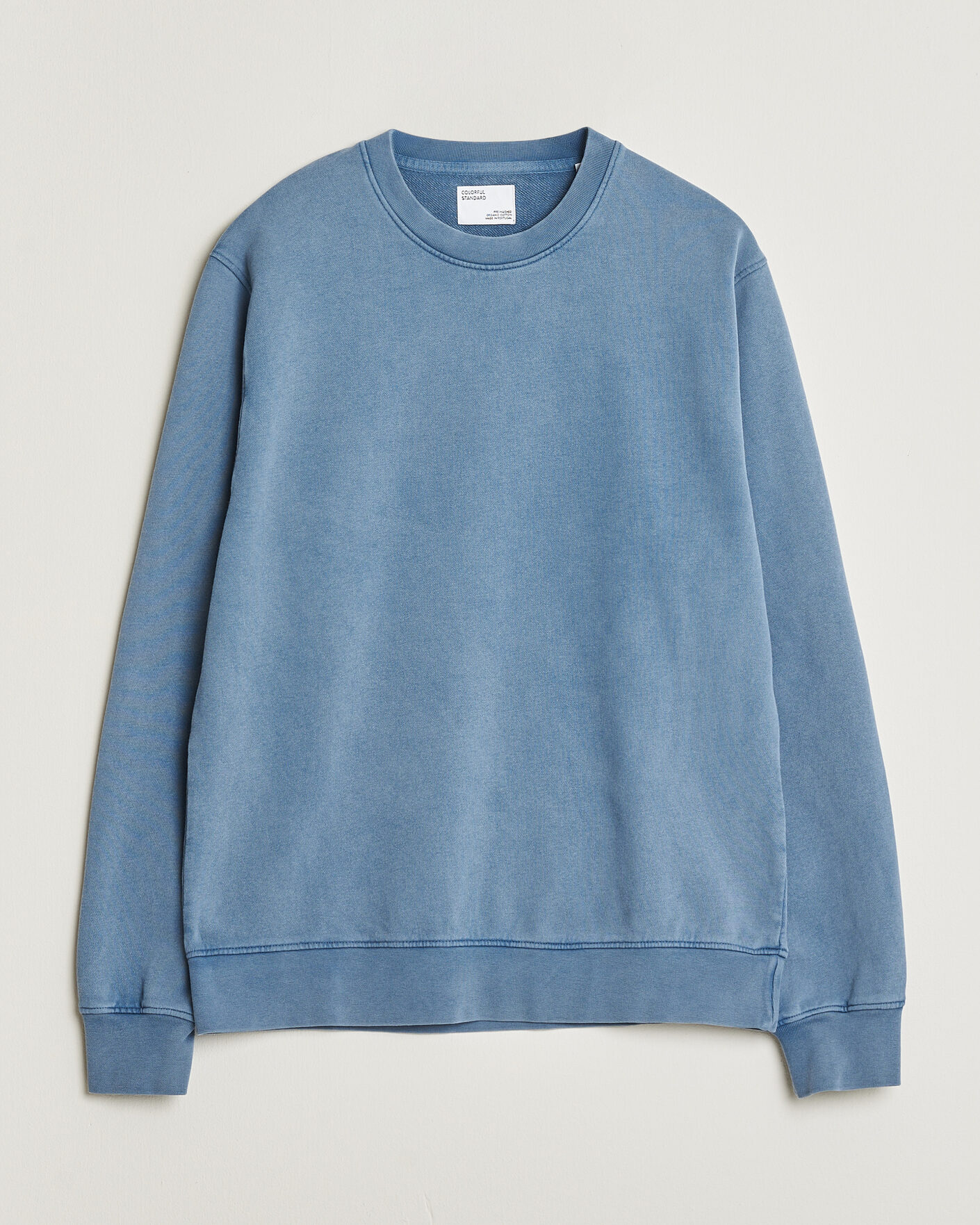 Heren | Truien | Colorful Standard | Classic Organic Crew Neck Sweat Faded Indigo