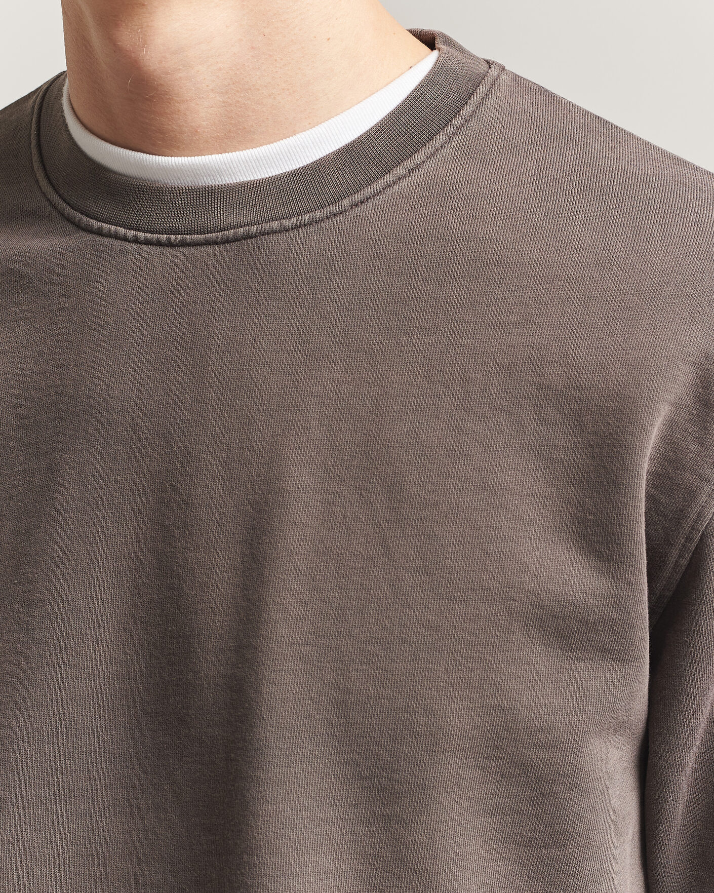 Homme | Pulls Et Tricots | Colorful Standard | Classic Organic Crew Neck Sweat Fade Mud