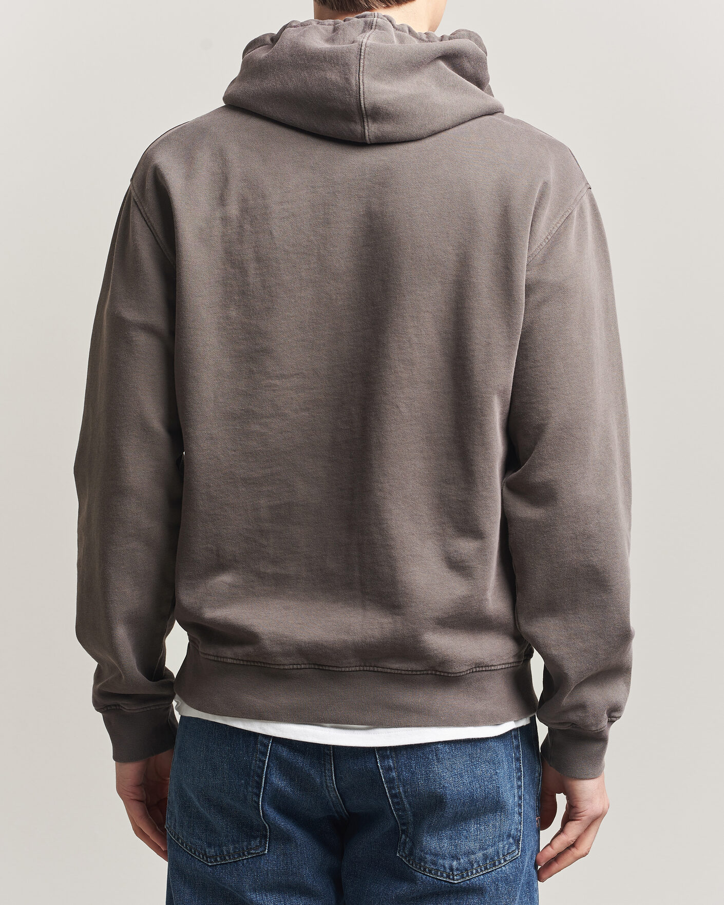 Heren | Truien | Colorful Standard | Classic Organic Hood Fade Mud