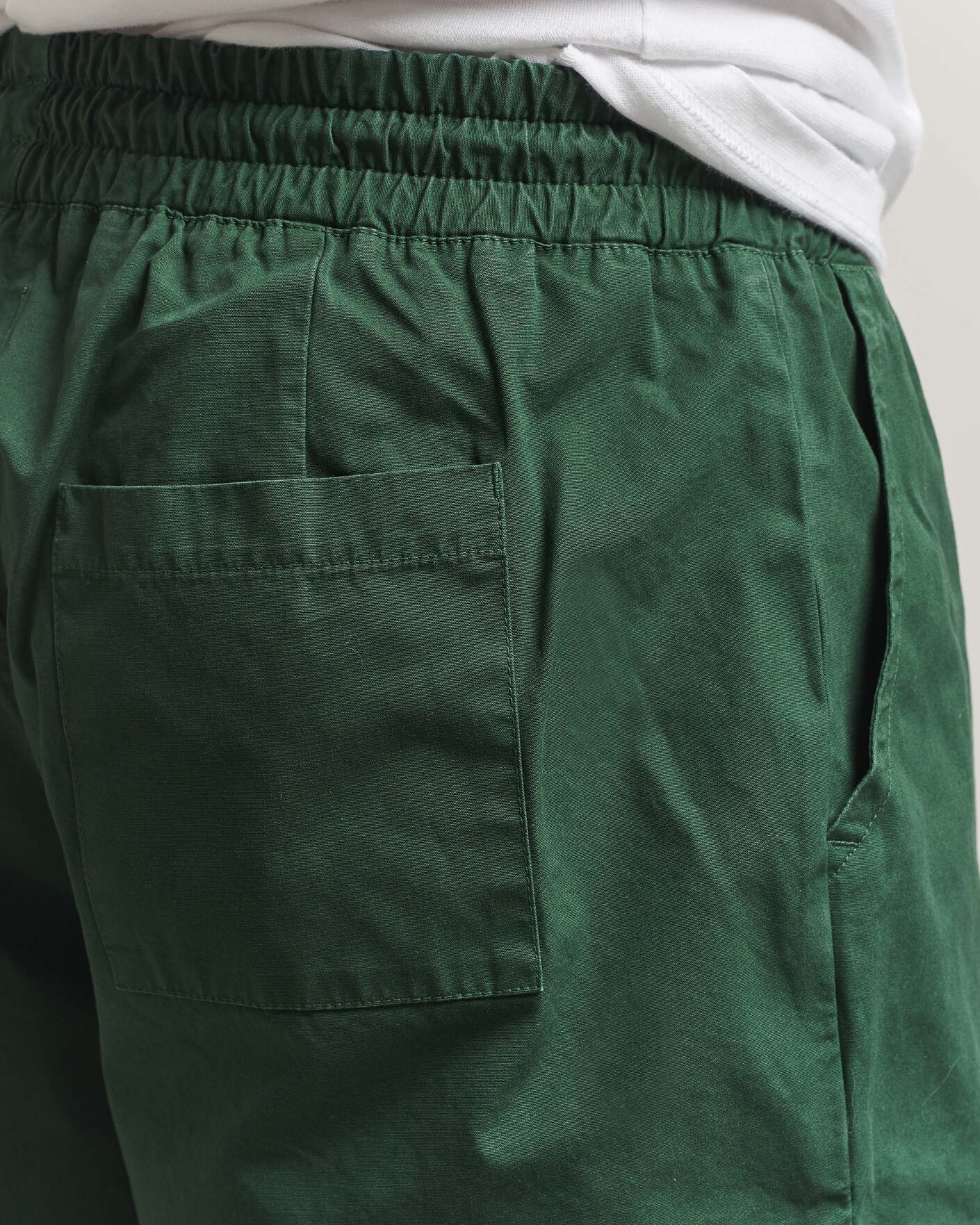 Homme | Shorts | Colorful Standard | Classic Organic Twill Drawstring Shorts Emerald Green