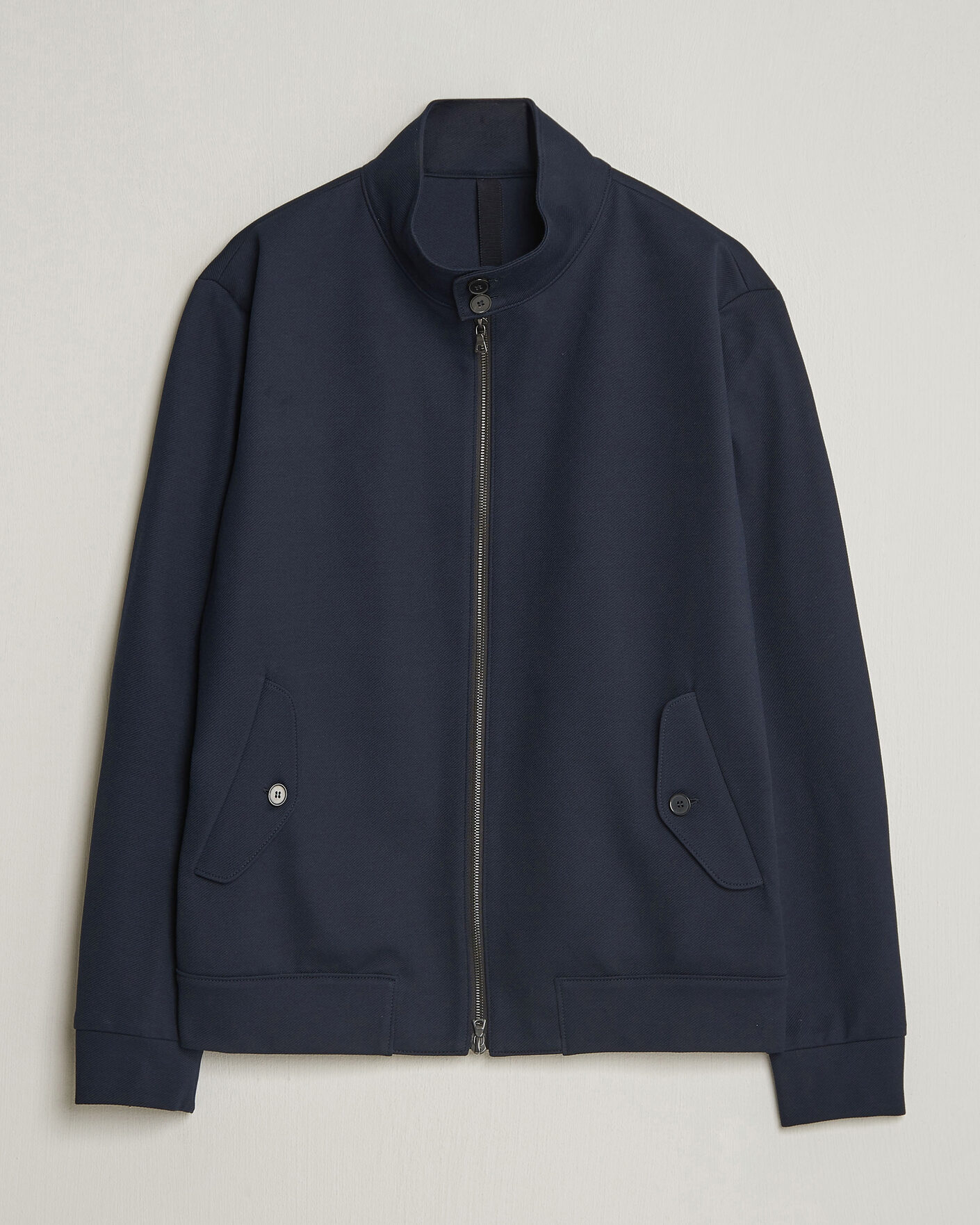 Heren | Jassen | Harris Wharf London | Loro Piana Cavalry Twill Harrington Jacket Navy Blue