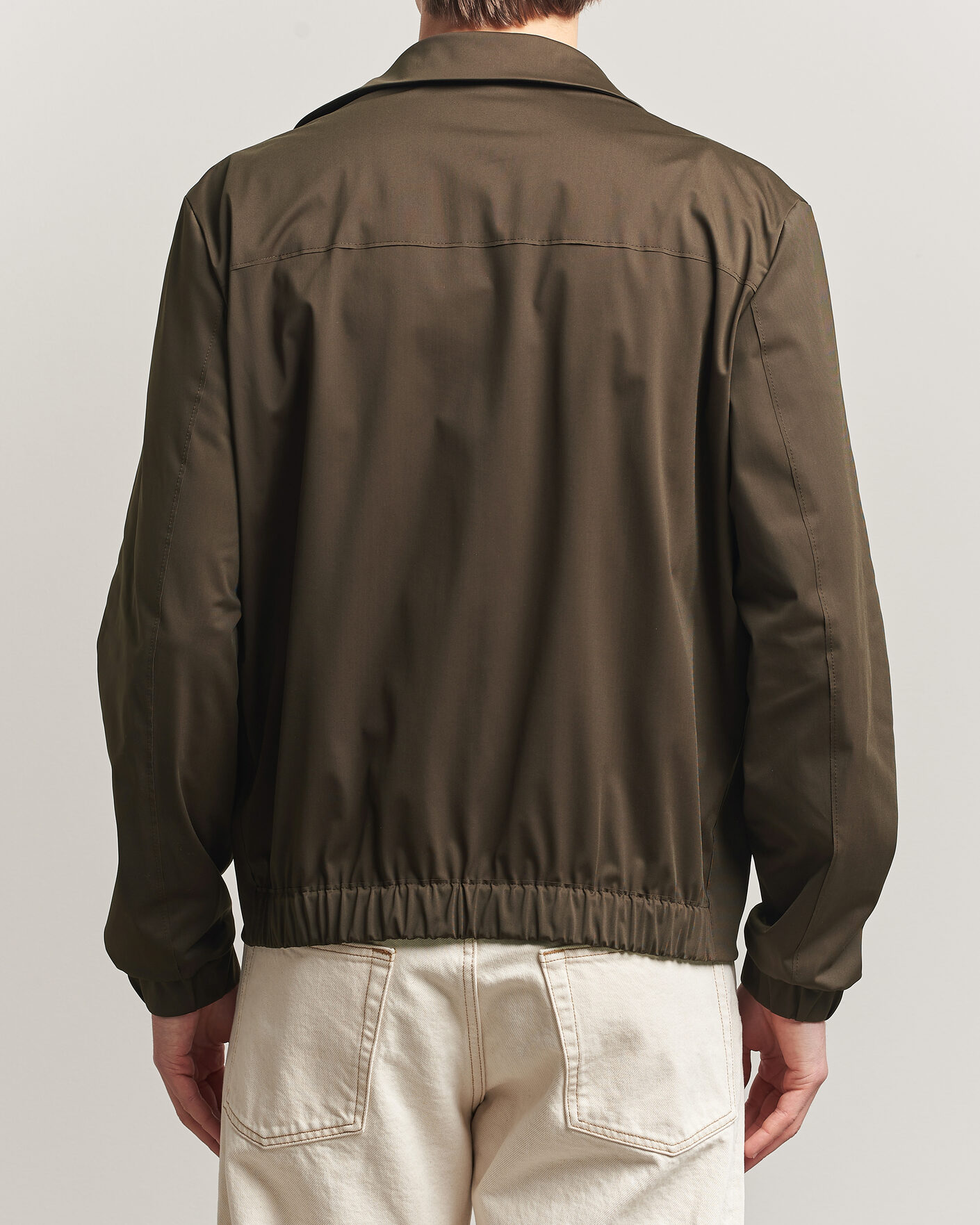 Heren | Jassen | Harris Wharf London | Light Technic Short Jacket Dark Brown
