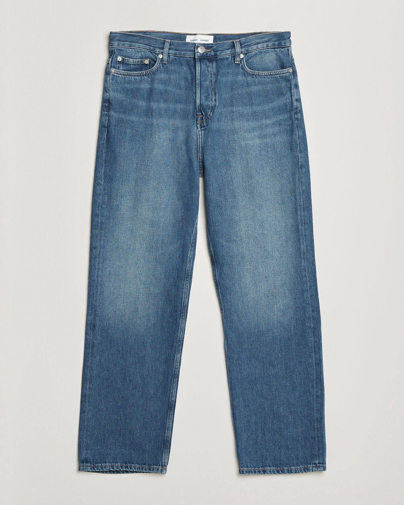Homme | Pantalons | Samsøe Samsøe | Eddie Regular Fit Jeans Fluid Blue