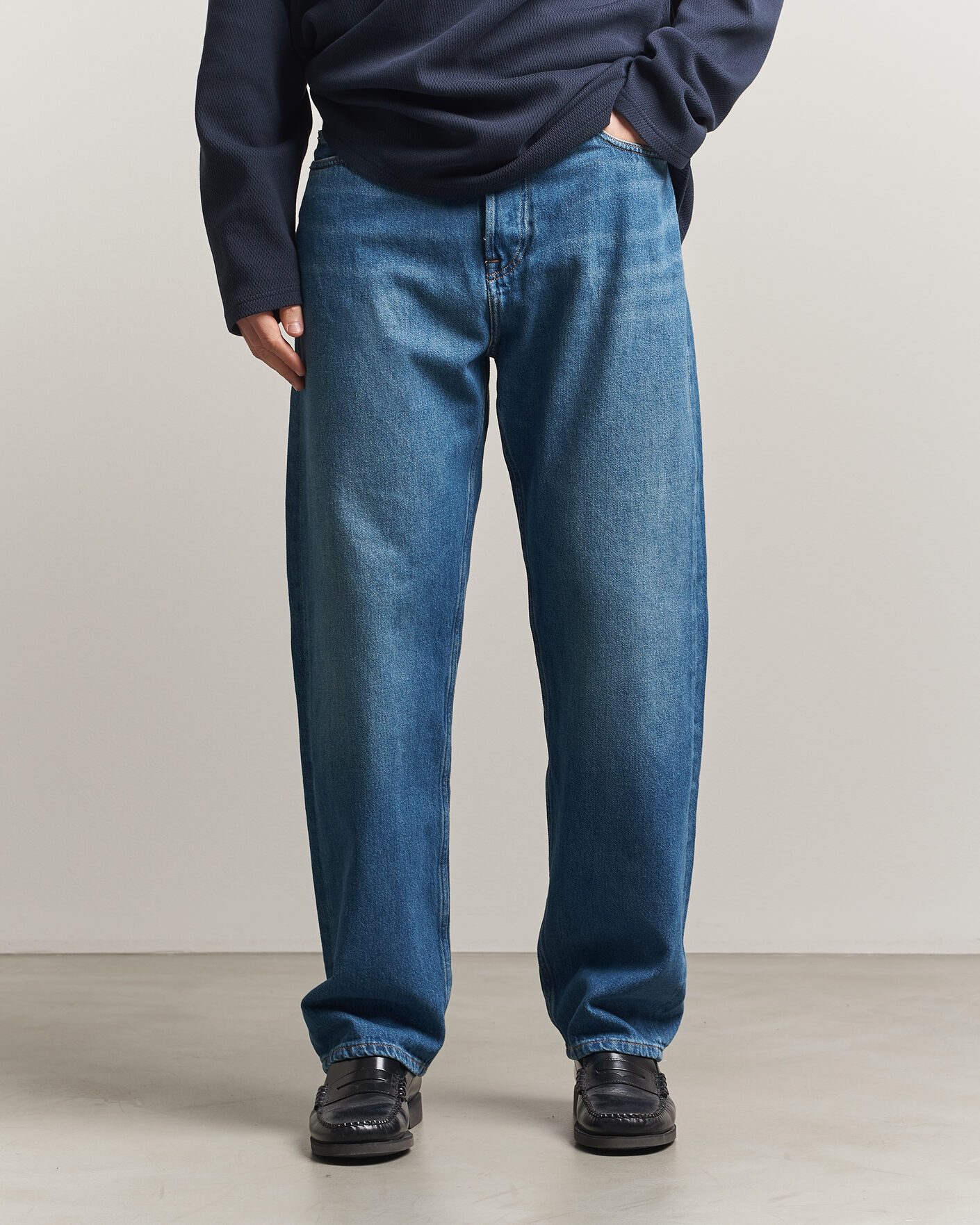 Homme | Pantalons | Samsøe Samsøe | Eddie Regular Fit Jeans Fluid Blue