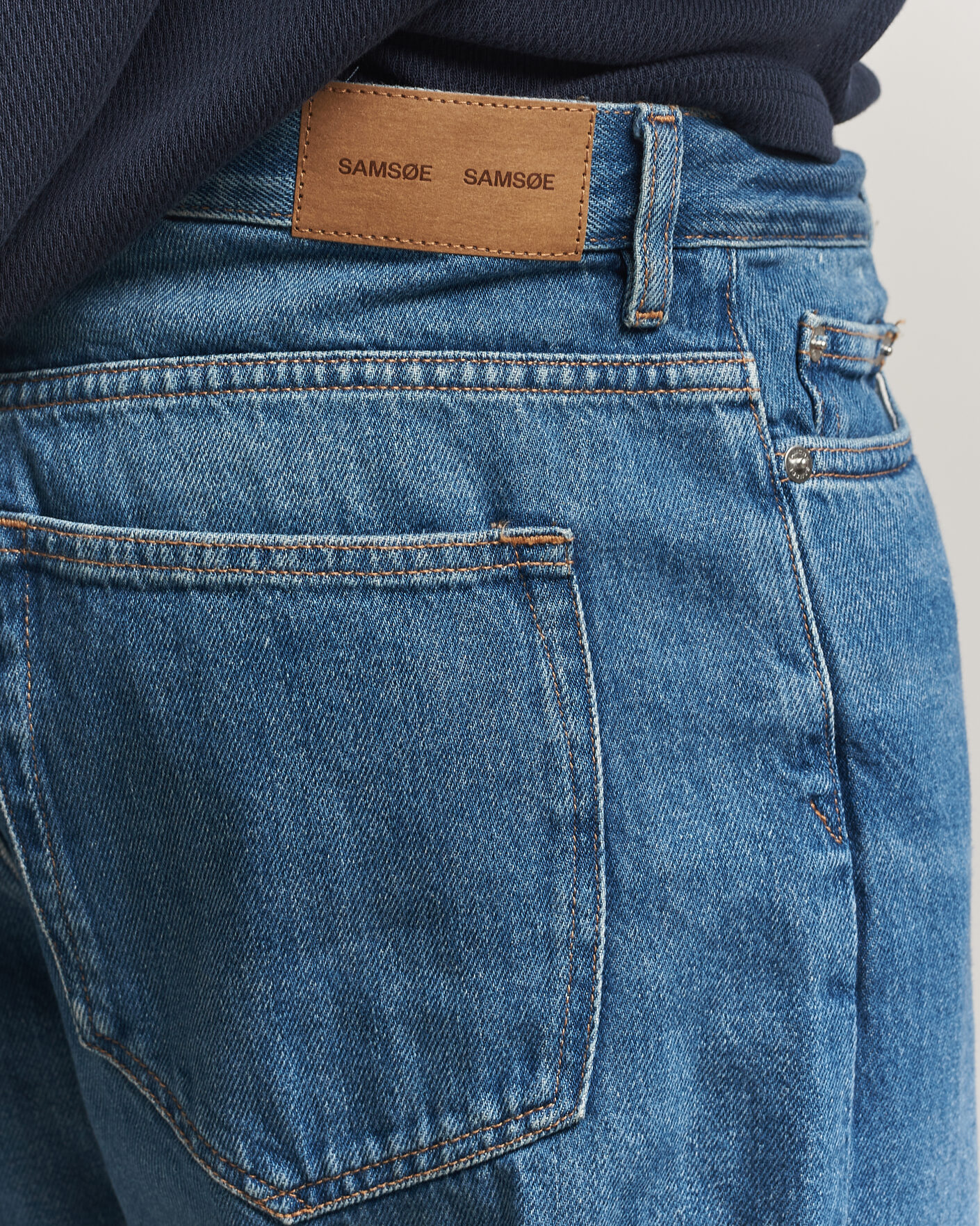 Homme | Pantalons | Samsøe Samsøe | Eddie Regular Fit Jeans Fluid Blue