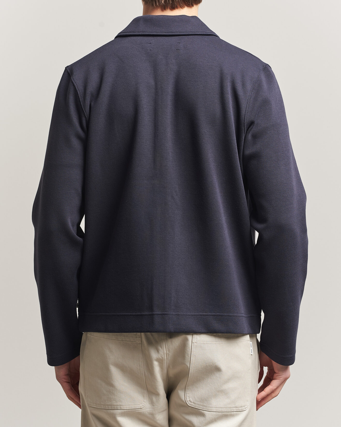 Heren | Truien | Samsøe Samsøe | Hannes Full Zip Salute Navy