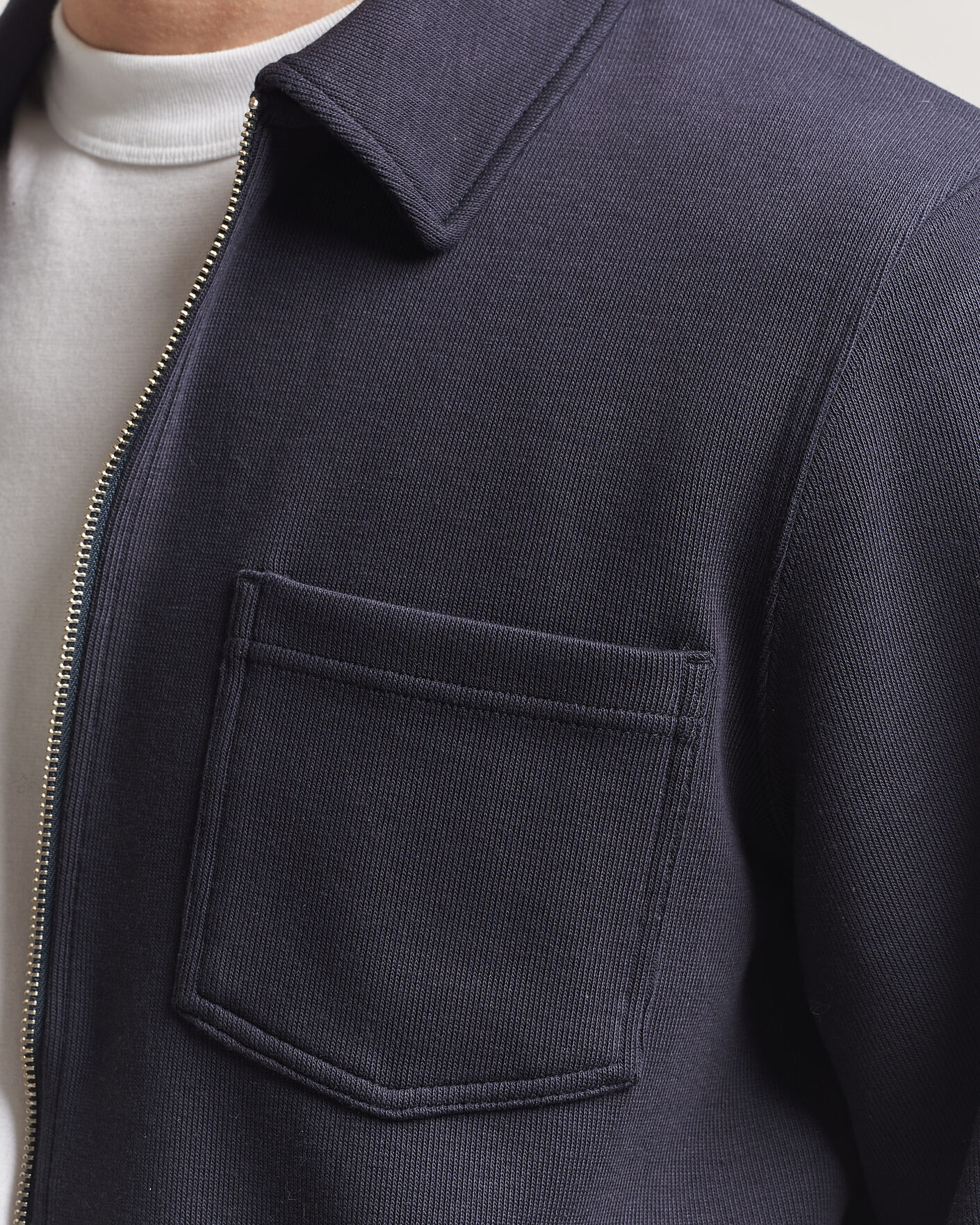 Heren | Truien | Samsøe Samsøe | Hannes Full Zip Salute Navy