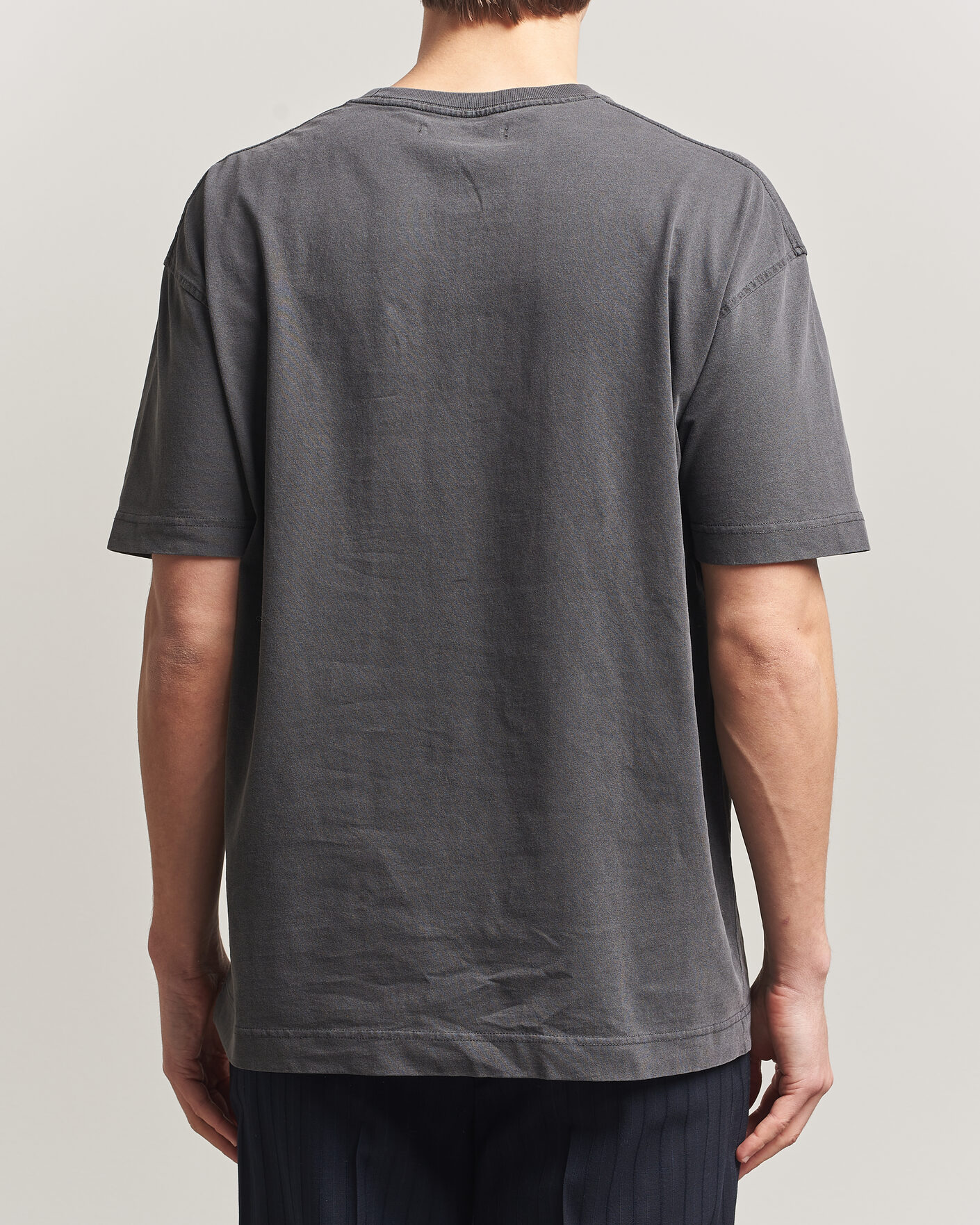 Homme | T-shirts | Samsøe Samsøe | Joel Washed Organic Cotton T-Shirt Black