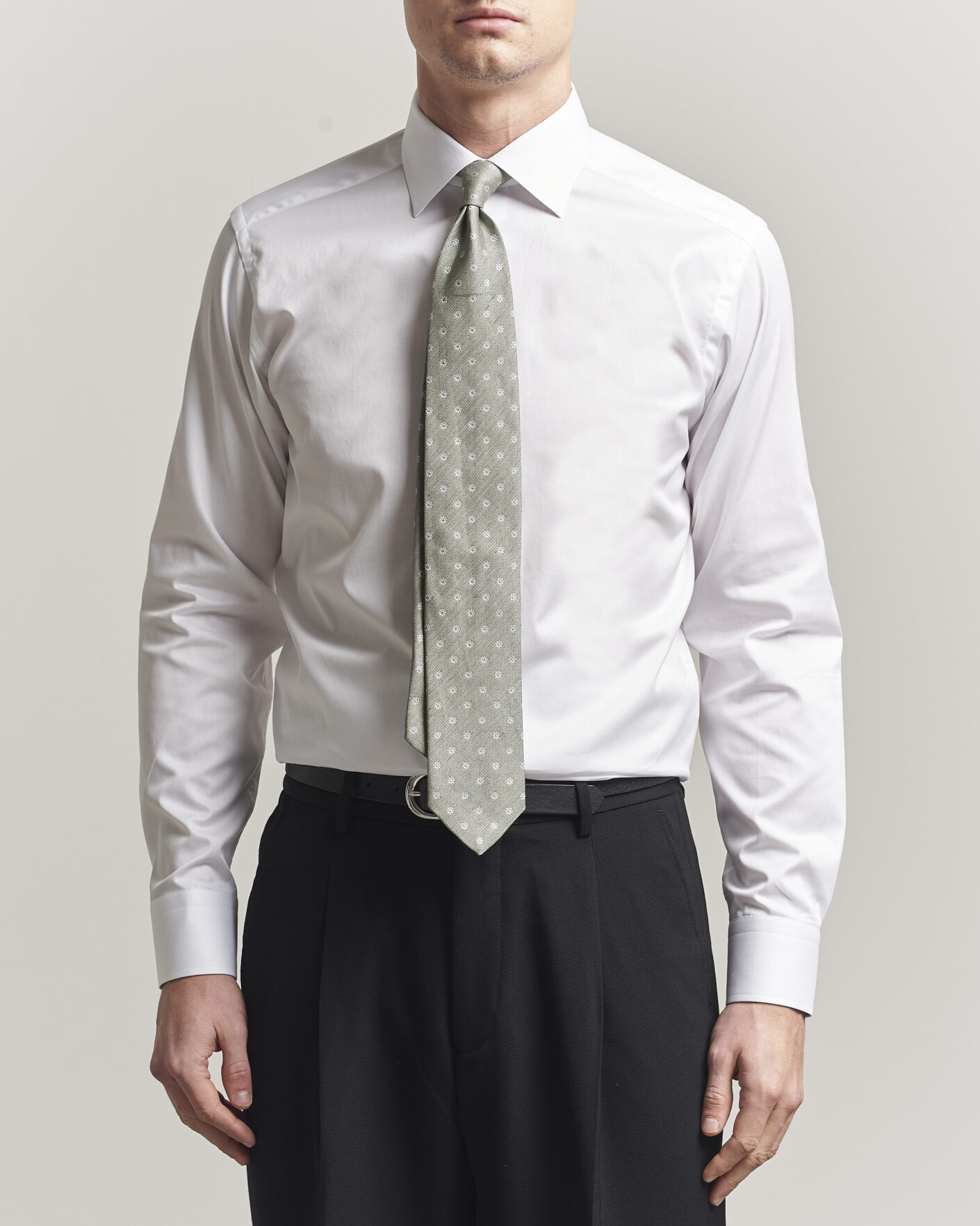 Homme | Chemises | Eton | Slim Fit Signature Twill Contrast Shirt White