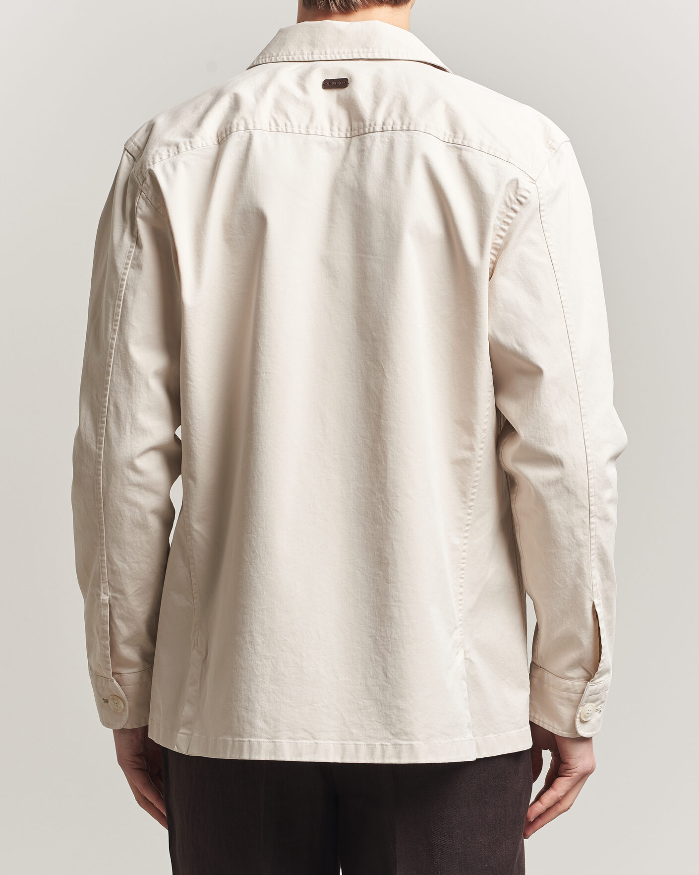 Homme | Manteaux Et Vestes | Eton | Cotton Chore Jacket Off White