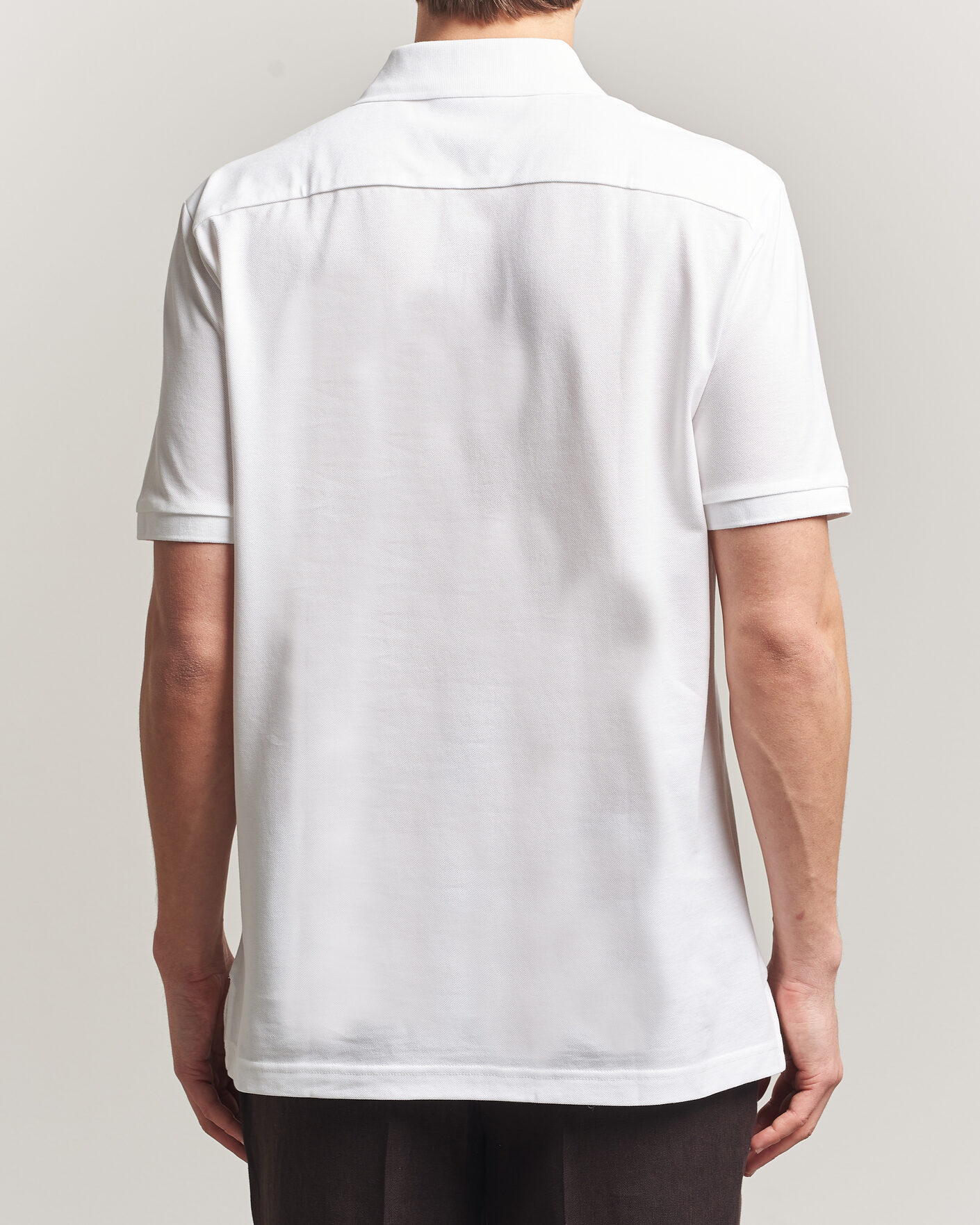 Heren | Polo's | Eton | Pima Pique Polo White