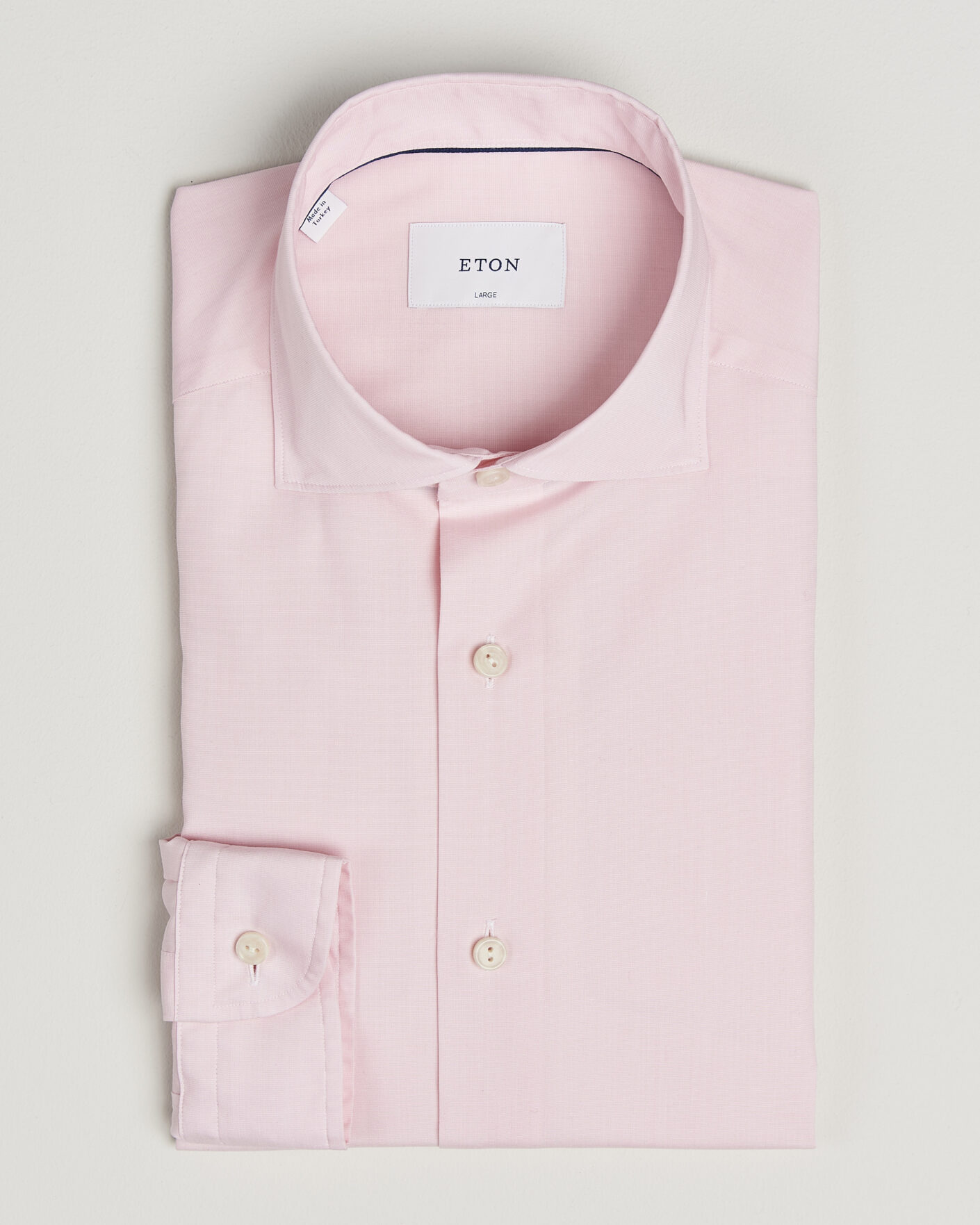 Heren | Overhemden | Eton | Casual Fit Breeze Poplin Shirt Pink